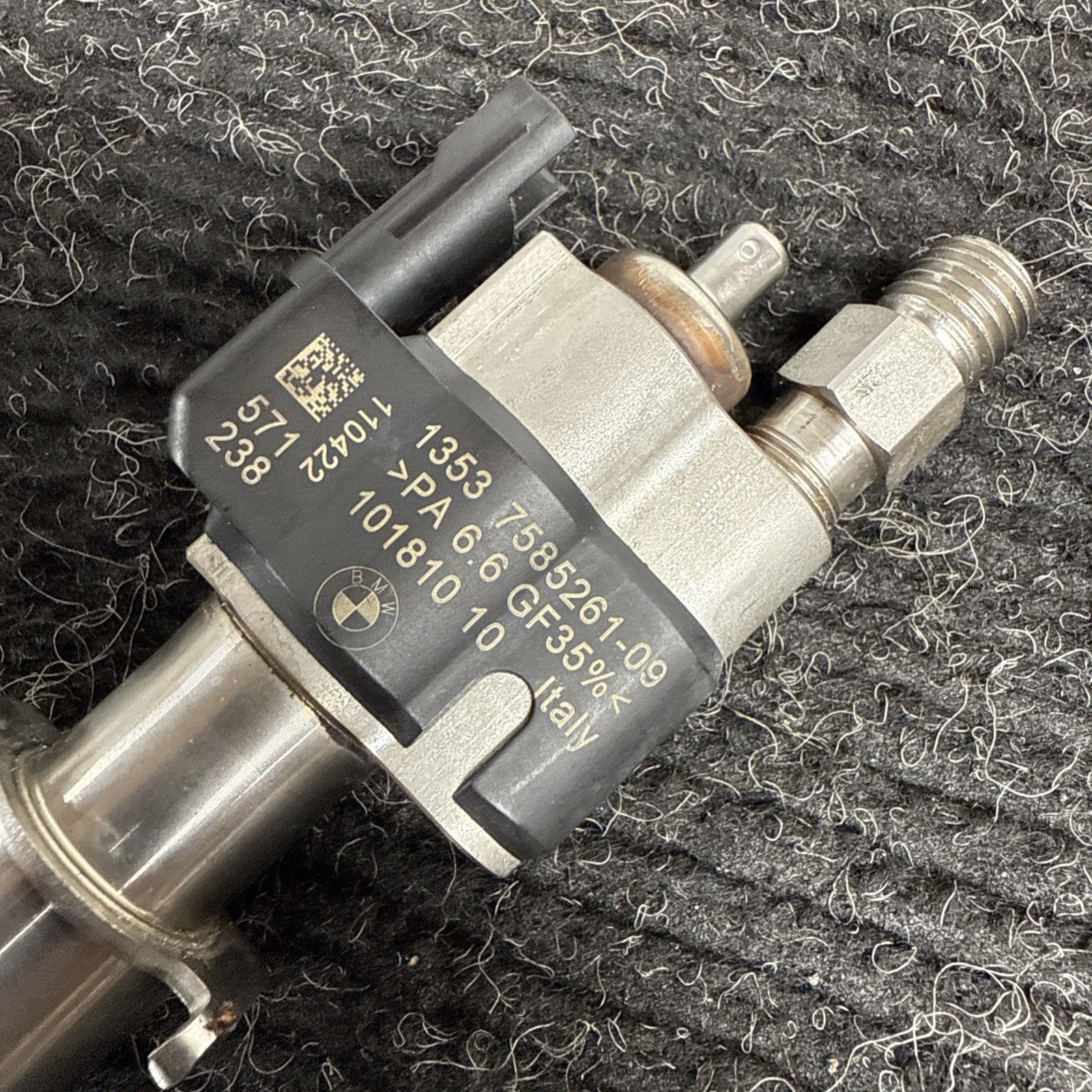 ☑️BMW 135 335 535 OEM ENGINE MOTOR HIGH PRESSURE FUEL INJECTOR N54 N63 INDEX 09