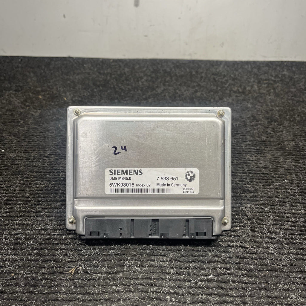 ☑️ Siemens E85 Z4 MS45.0 BMW Computer 7533651 7540525 ECU PCM DME M54
