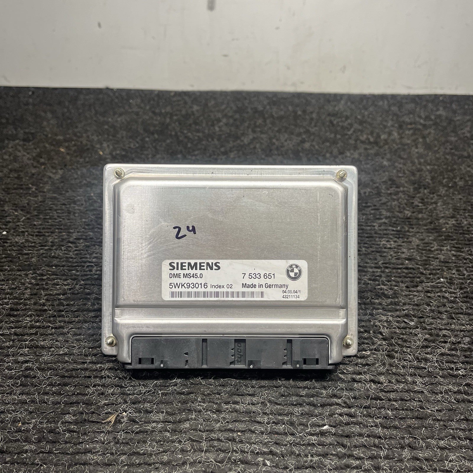☑️ Siemens E85 Z4 MS45.0 BMW Computer 7533651 7540525 ECU PCM DME M54
