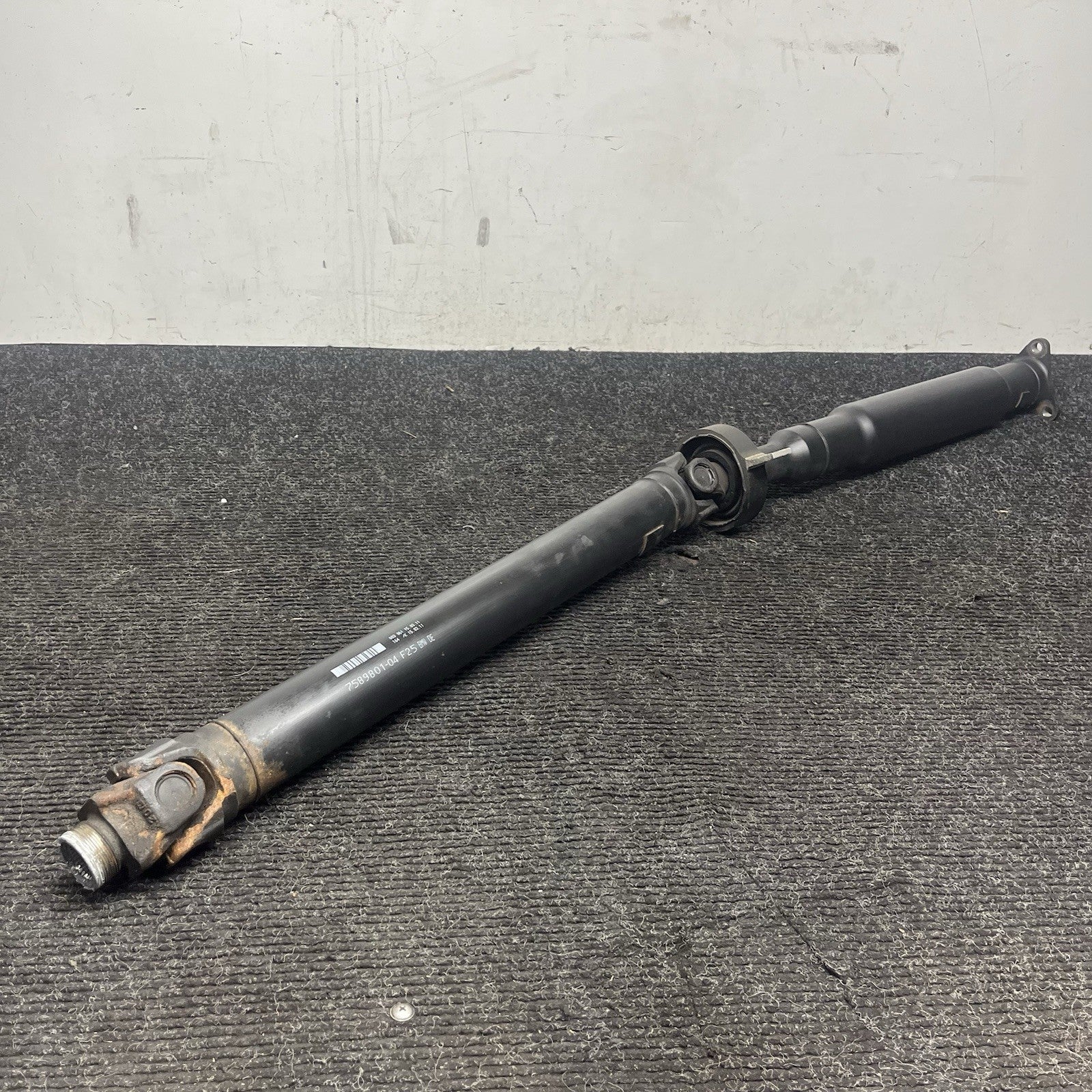 ☑️ 11-18 OEM BMW F25 F26 X3 X4 28iX 35iX Rear Axle Propeller Drive Shaft