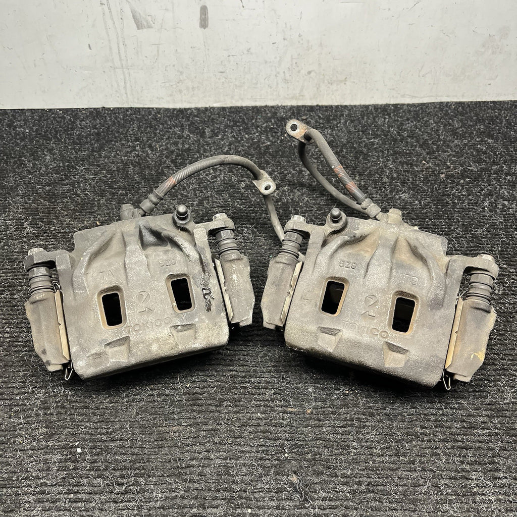 ☑️ 2015-2021 Subaru WRX OEM 2 Piston Front Brake Calipers 26292AG040 26292AG050