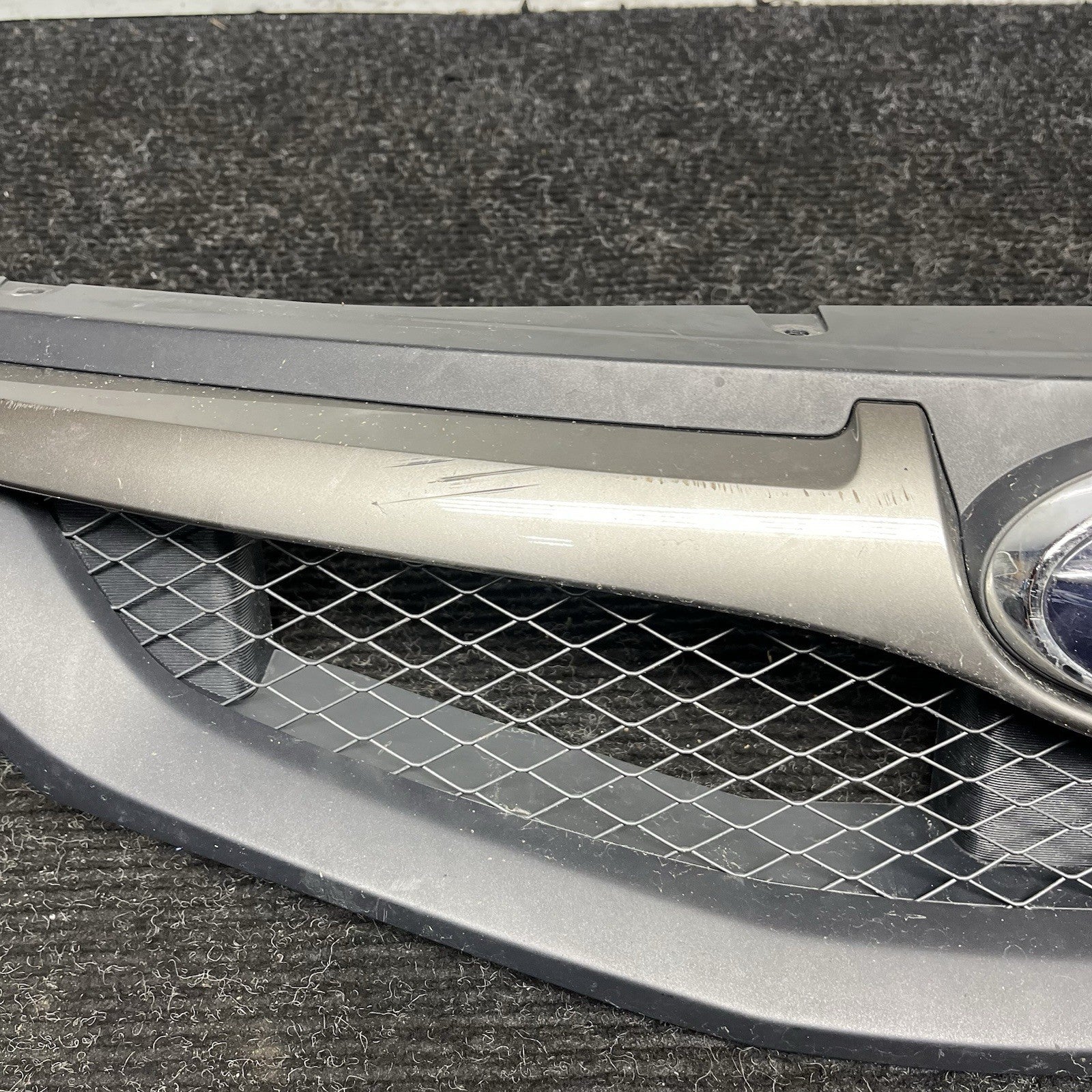 ☑️ OEM 2008-2012 Subaru Impreza WRX Gray Sport Grille Subaru Logo