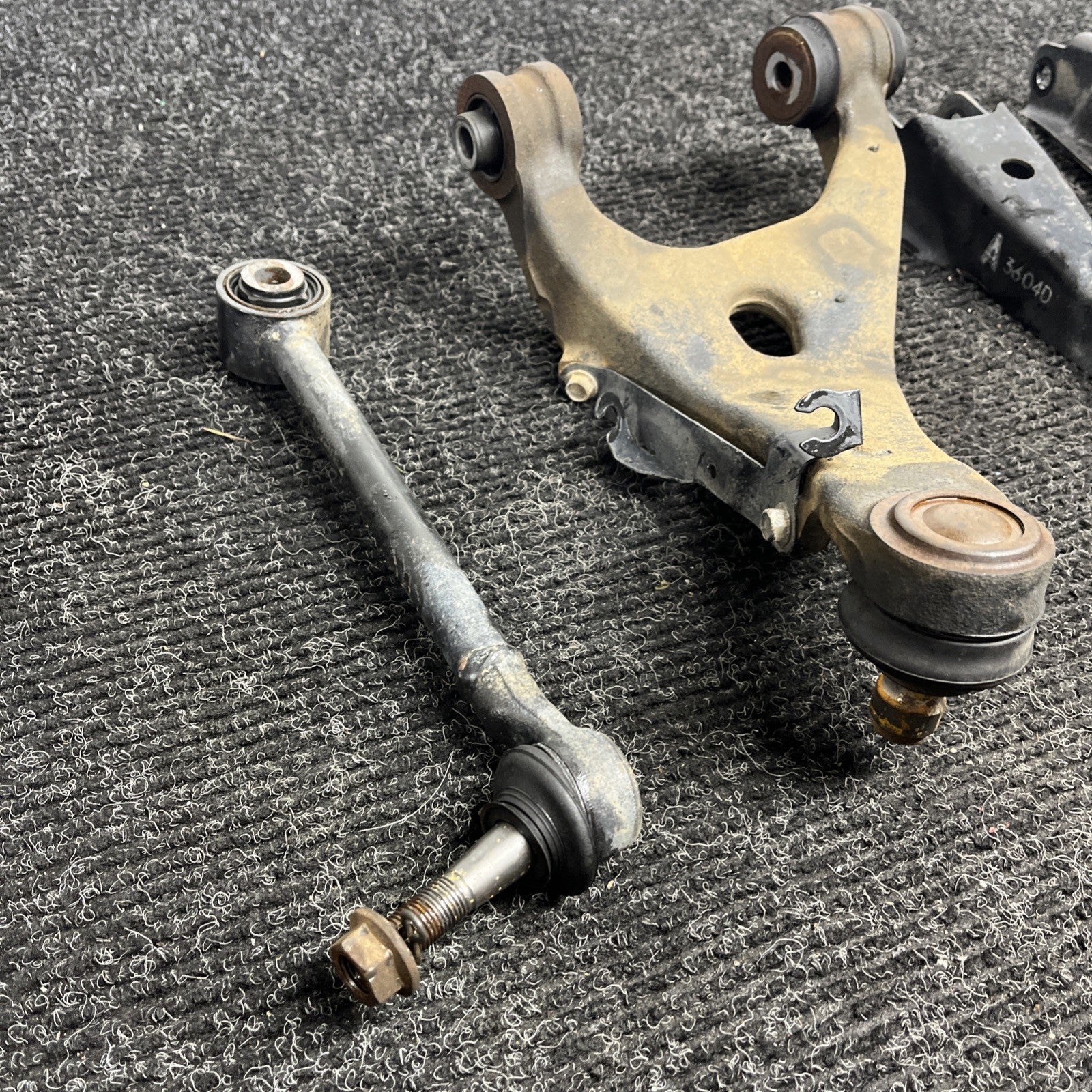 ☑️ 13-20 SUBARU BRZ DRIVER LEFT REAR CONTROL ARM SUSPENSION SET OF 4 OEM