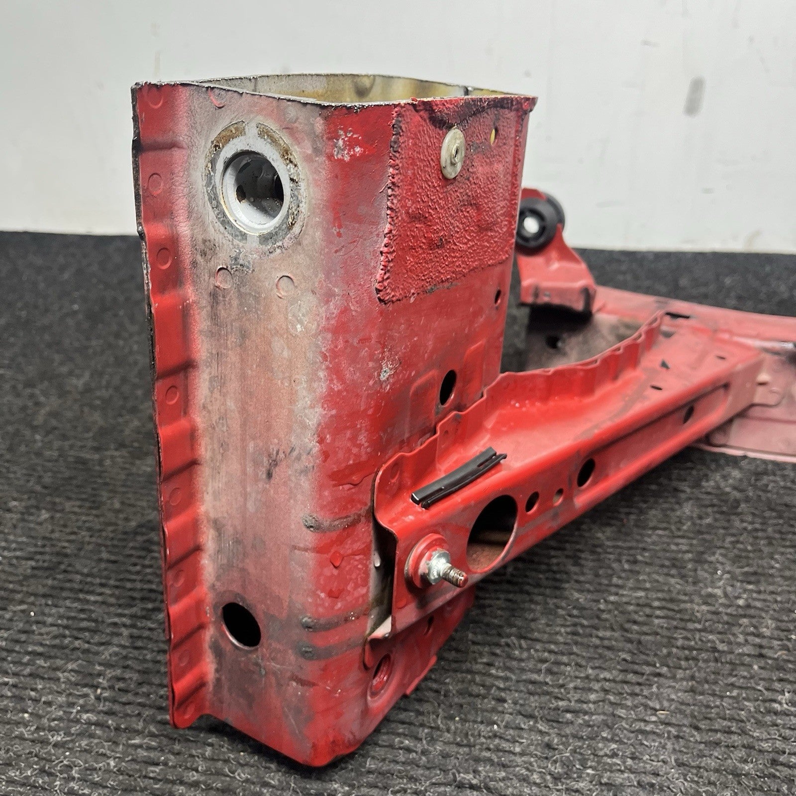 ☑️ 12-18 BMW F30 320i 328i 335i FRONT RIGHT PASSENGER SIDE FRAMERAIL CUT RED OEM
