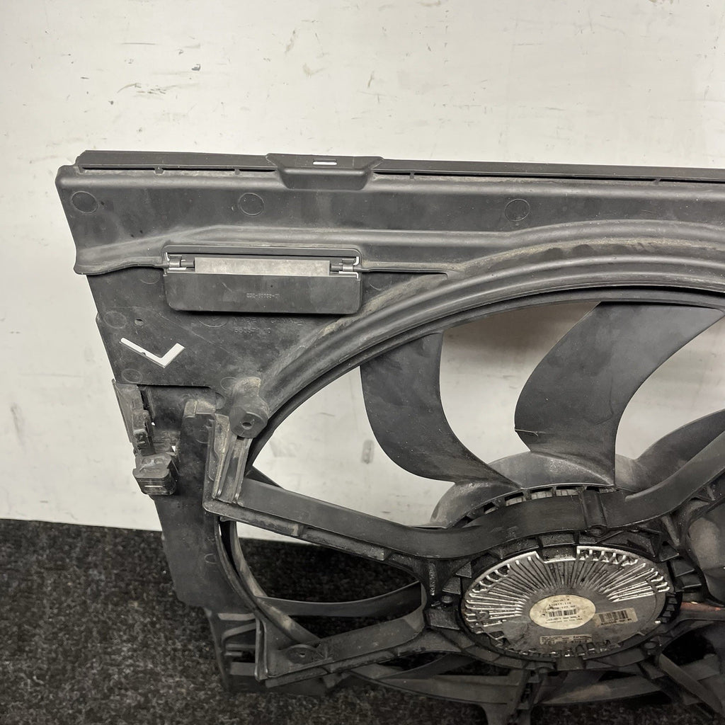 ☑️ 09-13 BMW E70 X5 3.0L DIESEL M57 RADIATOR COOLING FAN ASSEMBLY OEM