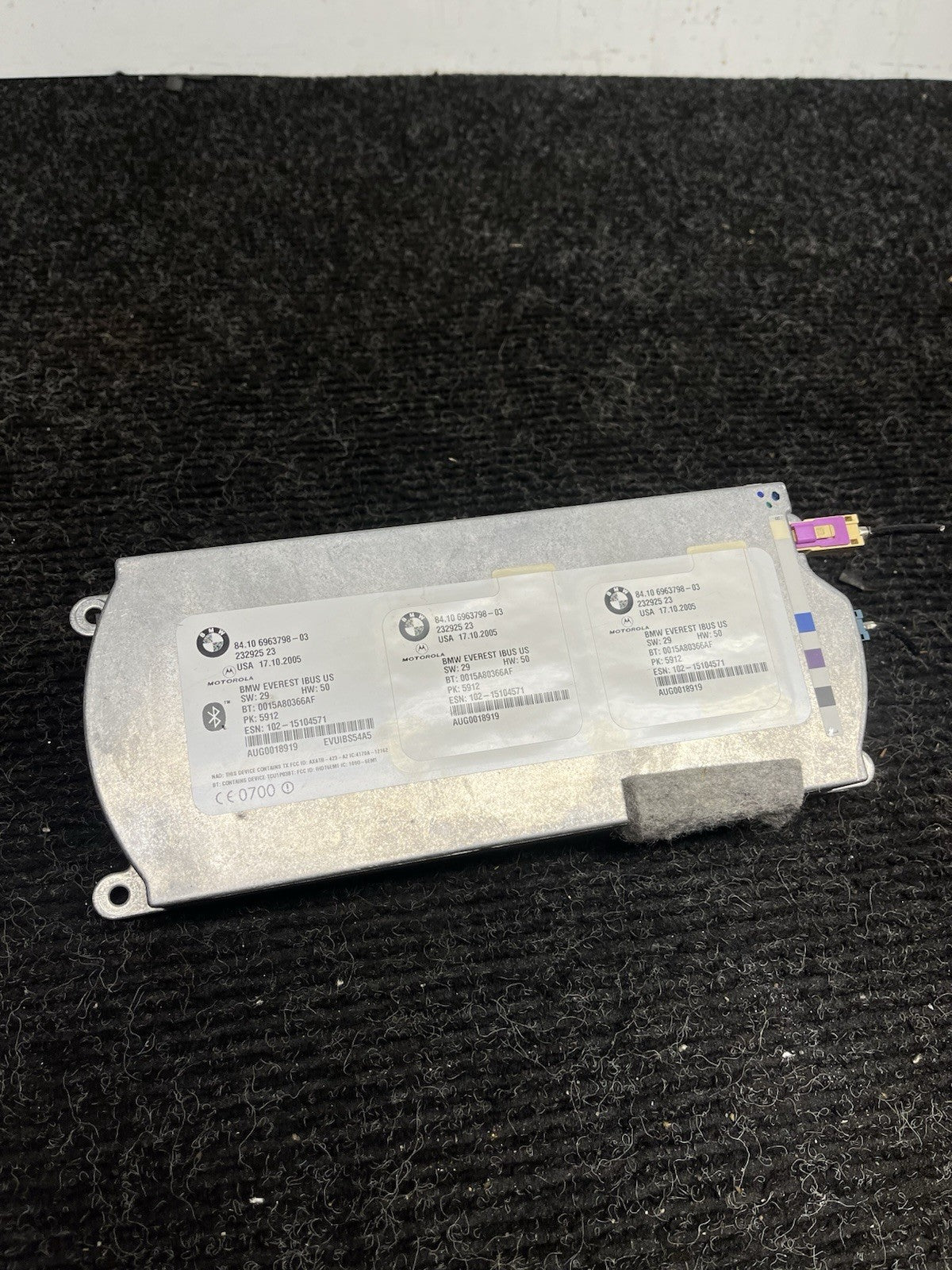 ☑️ 00-07 BMW E46 3 Series Telematics Bluetooth Phone Control Unit Module OEM
