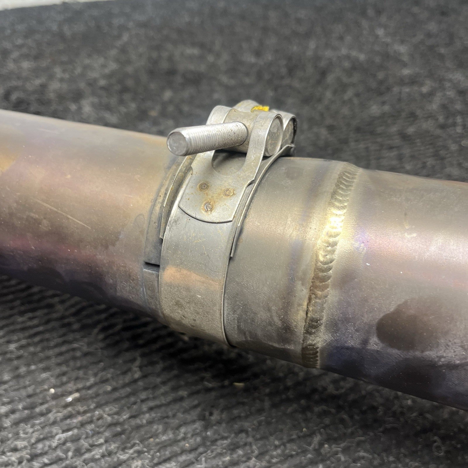 ☑️ Full Titanium Midpipe Exhaust for Subaru WRX STI 2008-2021