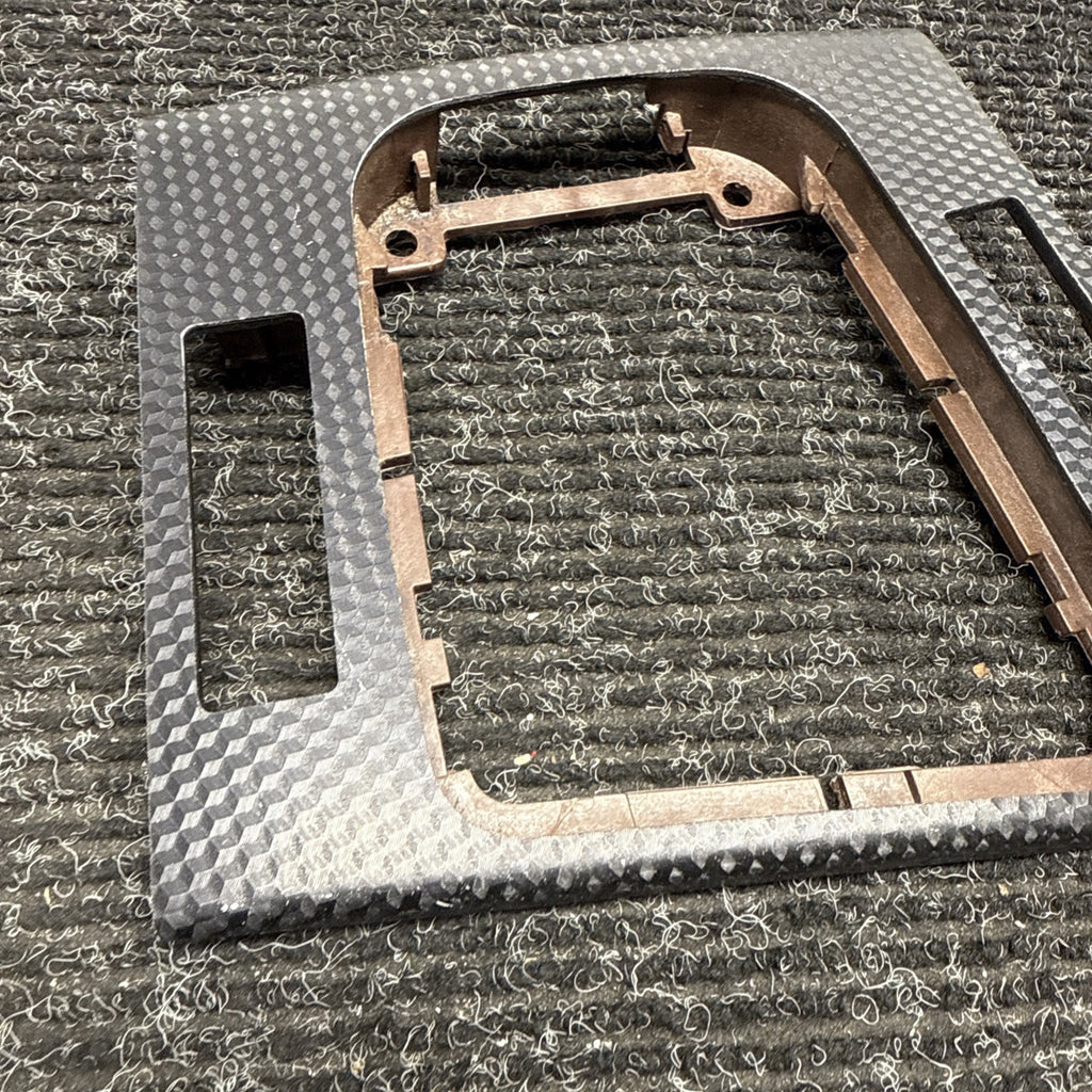 ☑️BMW E46 3 Series E46 CONVERTIBLE ZHP Carbon Cube Complete Bezel Trim LHD 99-06
