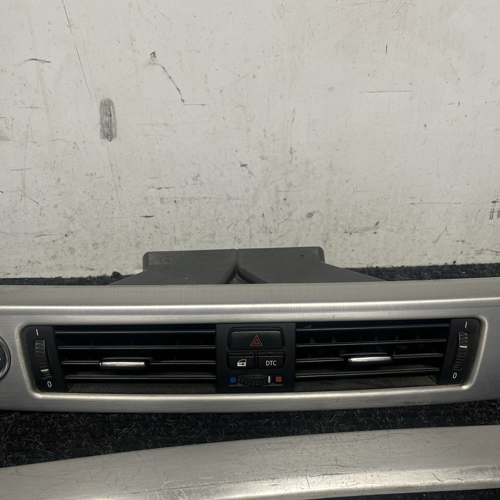 ☑️ BMW 2007-2013 E93 Aluminum Brushed Interior Trim Dash Door Panels Set OEM