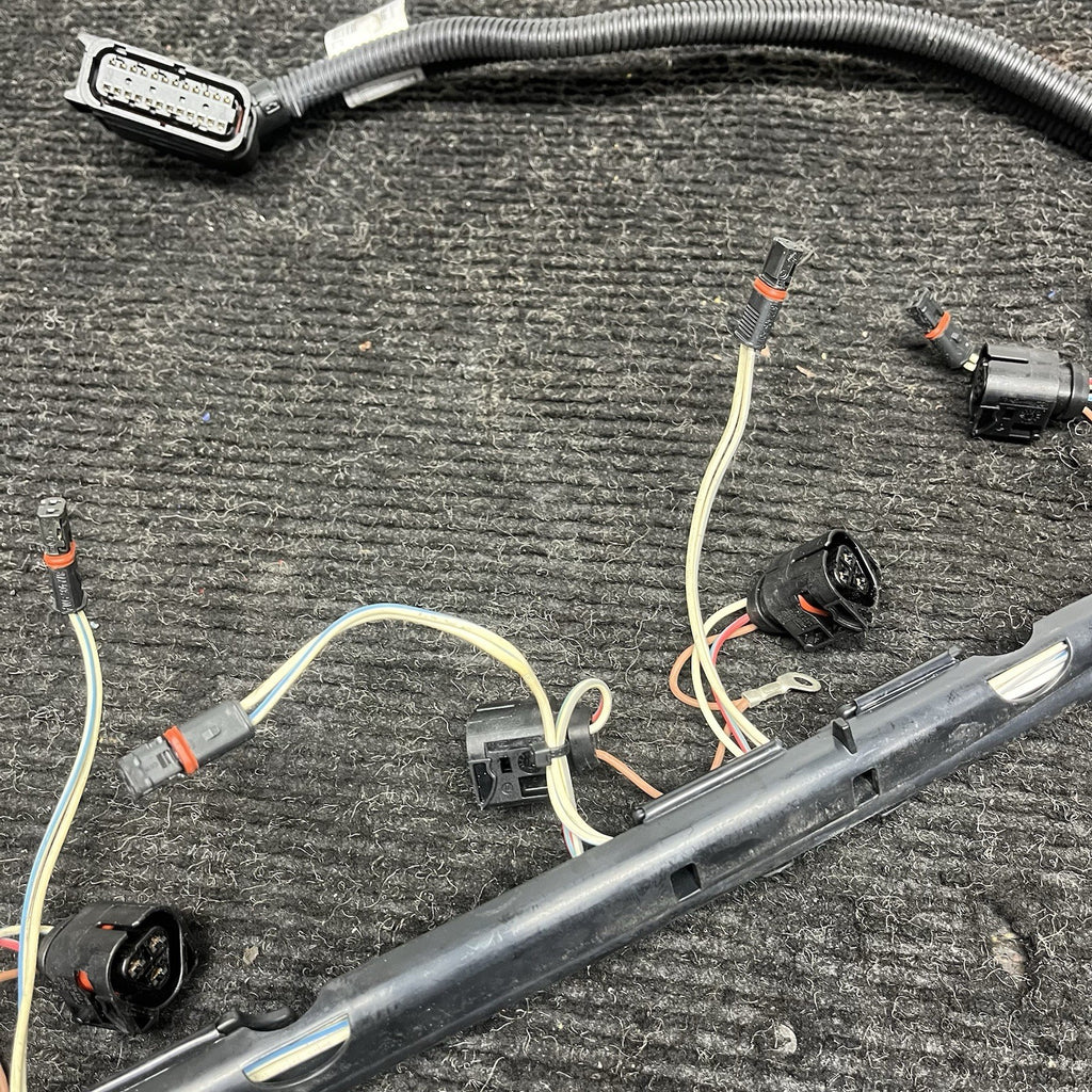 ☑️ 11-13 OEM BMW E82 E88 E92 E93 135 335 N55 Ignition Coil Plugs Harness Wiring