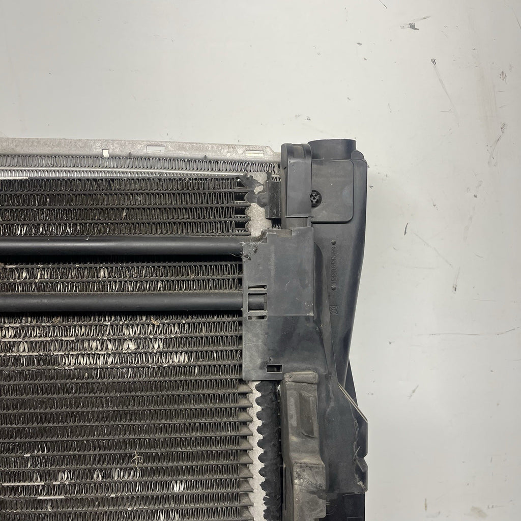 ☑️ 2001-2006 BMW E46 M3 S54 ENGINE RADIATOR A/C CONDENSER OIL COOLER SHROUD SET