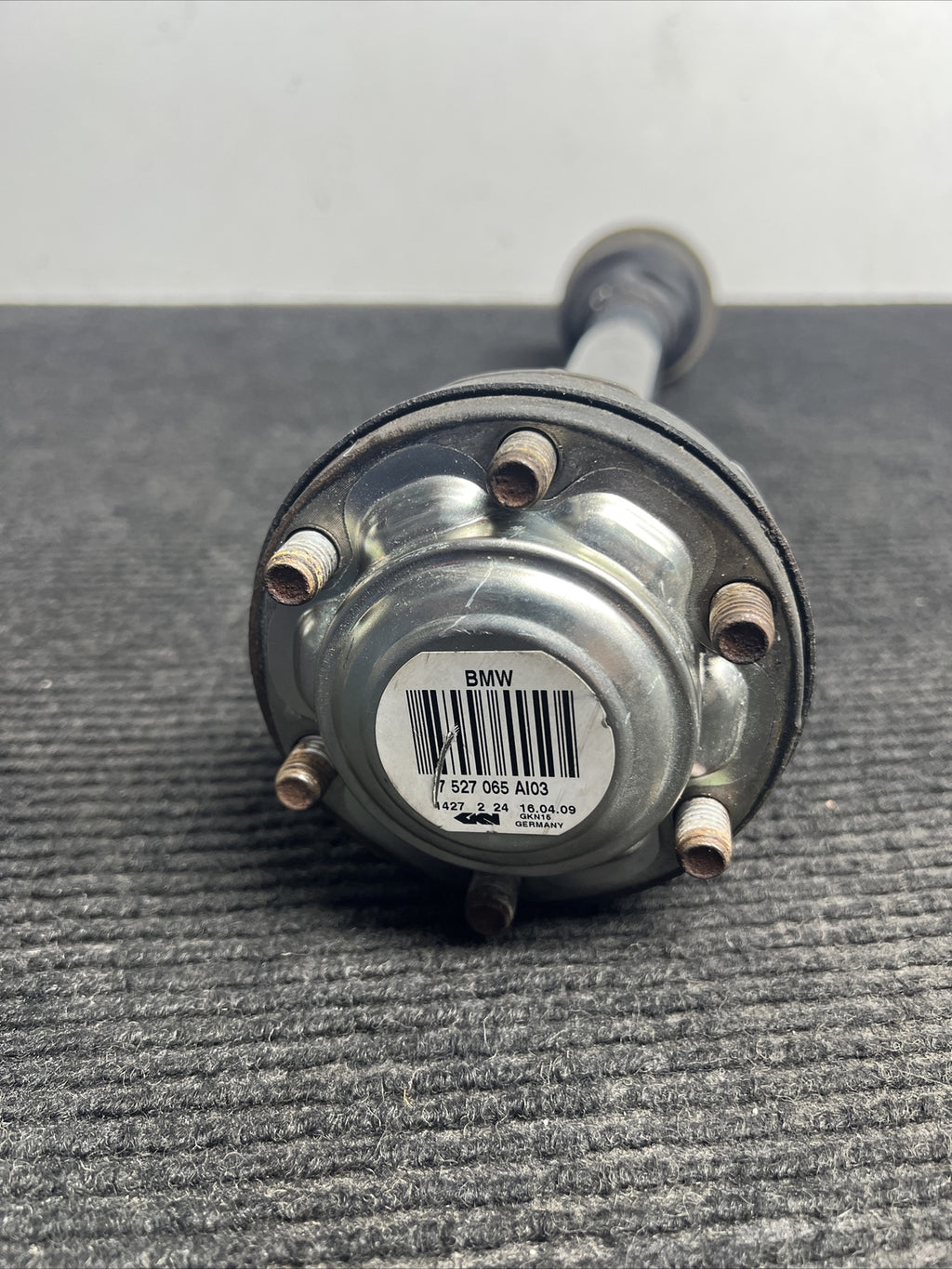 ☑️ 07-13 OEM BMW E82 E90 E92 DCT / MT Rear Left Axle Output Half Shaft Assembly