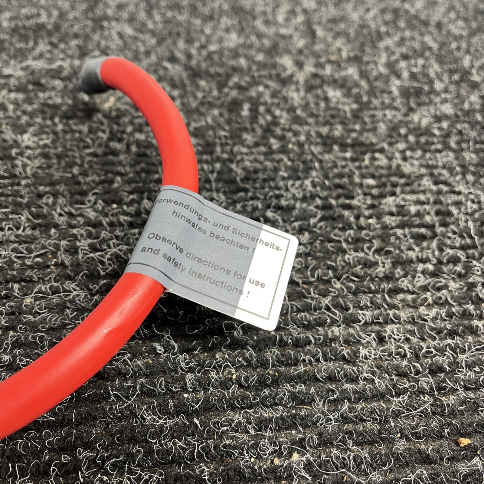 ☑️ 06-13 OEM BMW E82 E90 E92 E88 Battery Plus Pole Terminal Positive Red Cable