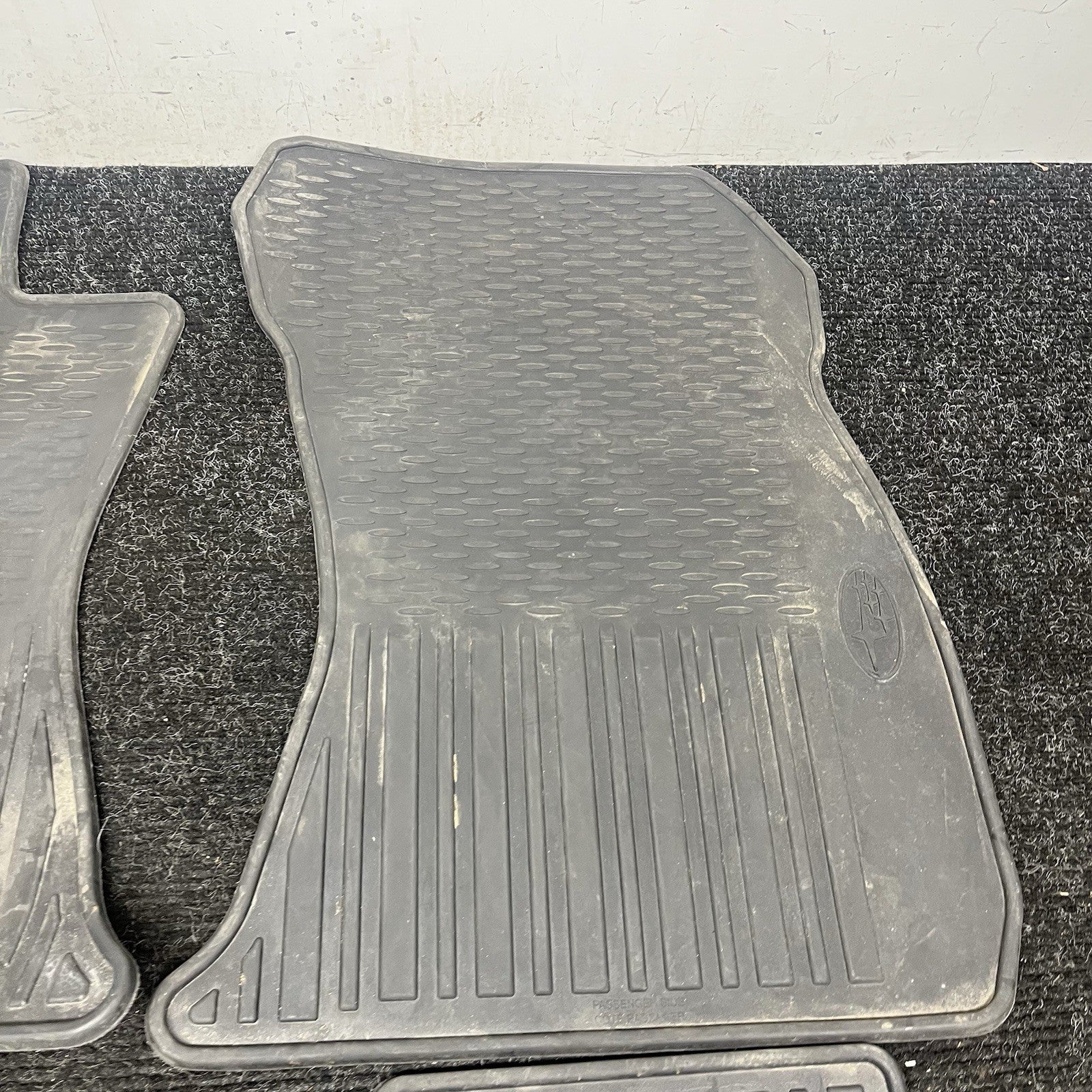 ☑️ SUBARU WRX STI 2.5L 2015 ALL WEATHER RUBBER FLOOR MAT SET J501SVA200 OEM