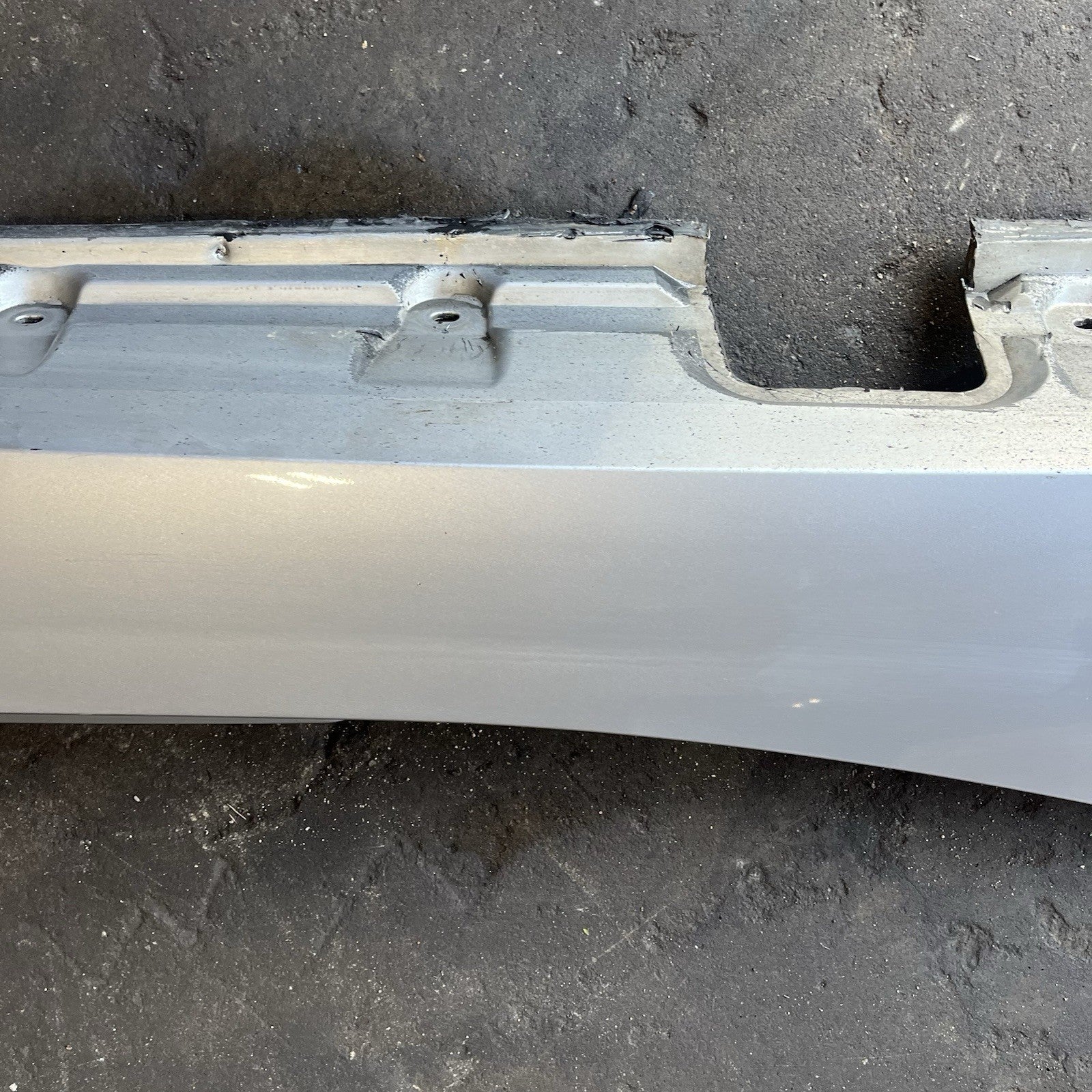☑️ 03-08 BMW E85 Z4 LEFT SIDE SKIRT ROCKER PANEL MOLDING TITAN SILVER OEM