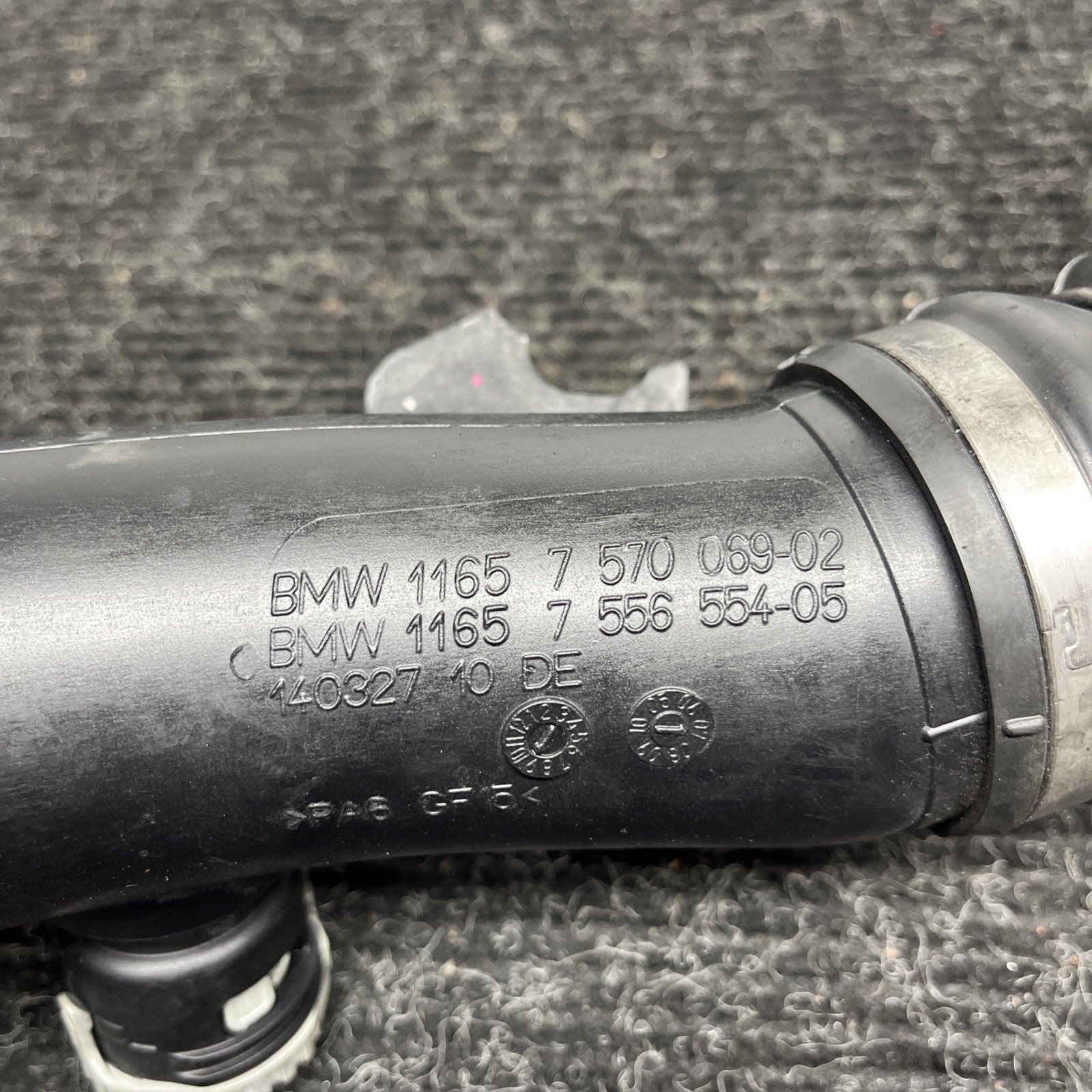☑️ 07-10 BMW E90 E92 E93 335 N54 Charge Pipe Air Induction Diverter Pipe OEM