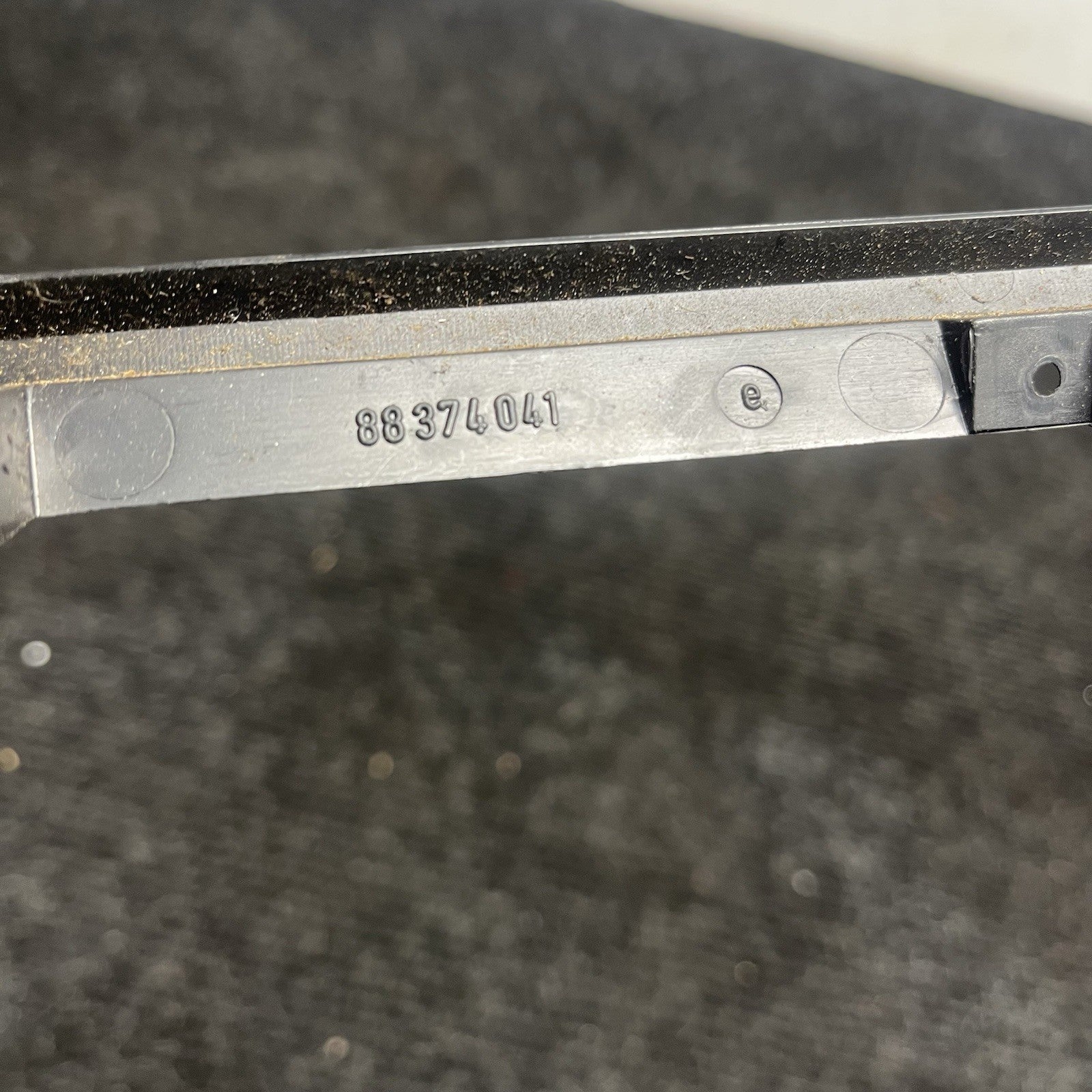 ☑️ 1984-93 BMW 318i OEM Instrument Gauge Cluster Trim Insert Cover Black 1368872