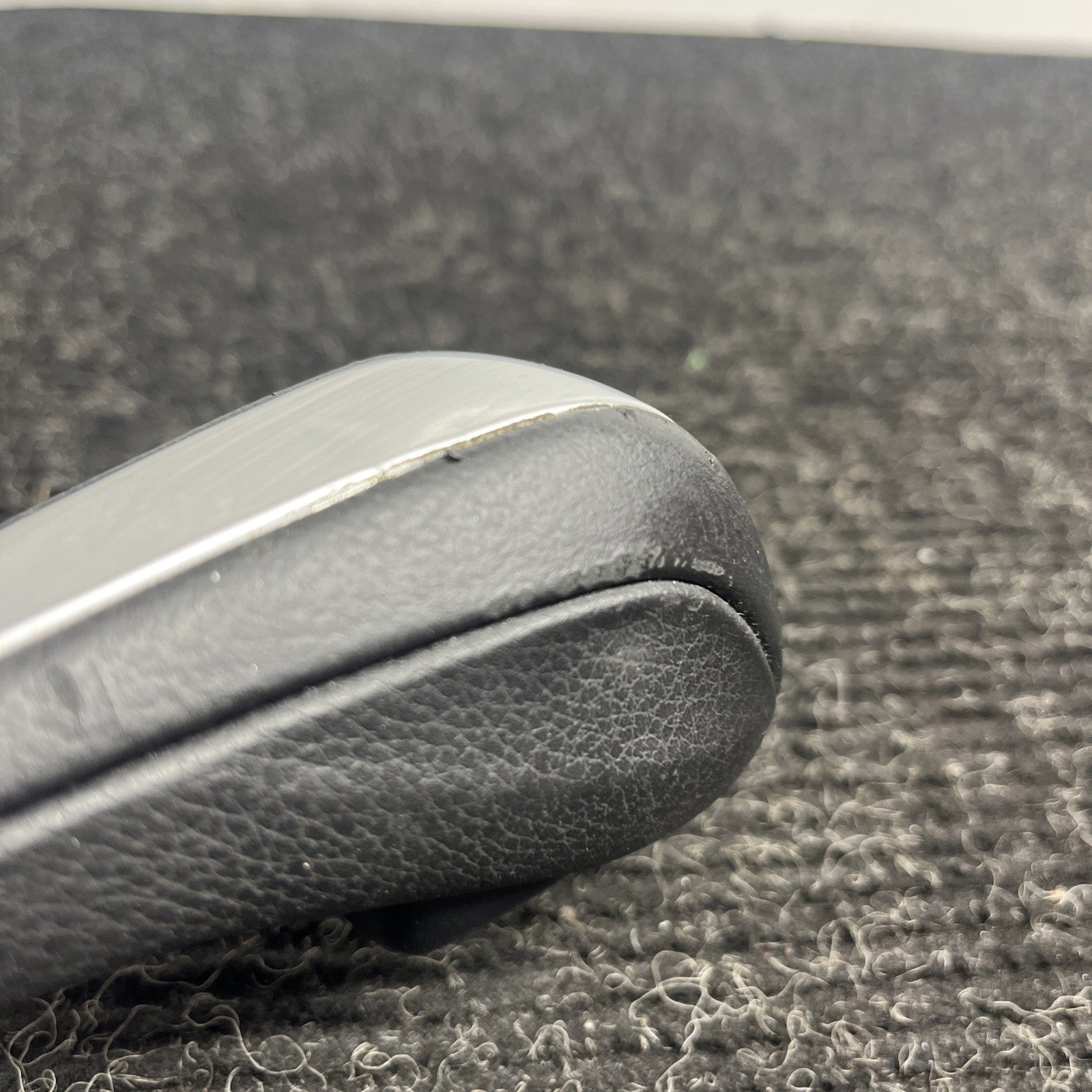 ☑️ 07-13 OEM BMW E92 E93 328i 335i Automatic Gear Shift Knob Leather Chrome
