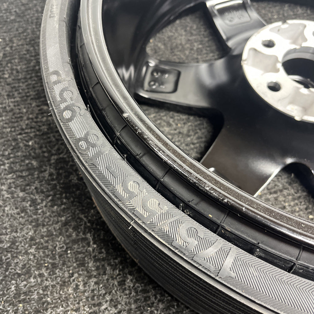 ☑️ 14-17 Maserati Ghibli Emergency Spare Tire Compact Wheel Donut Rim OEM