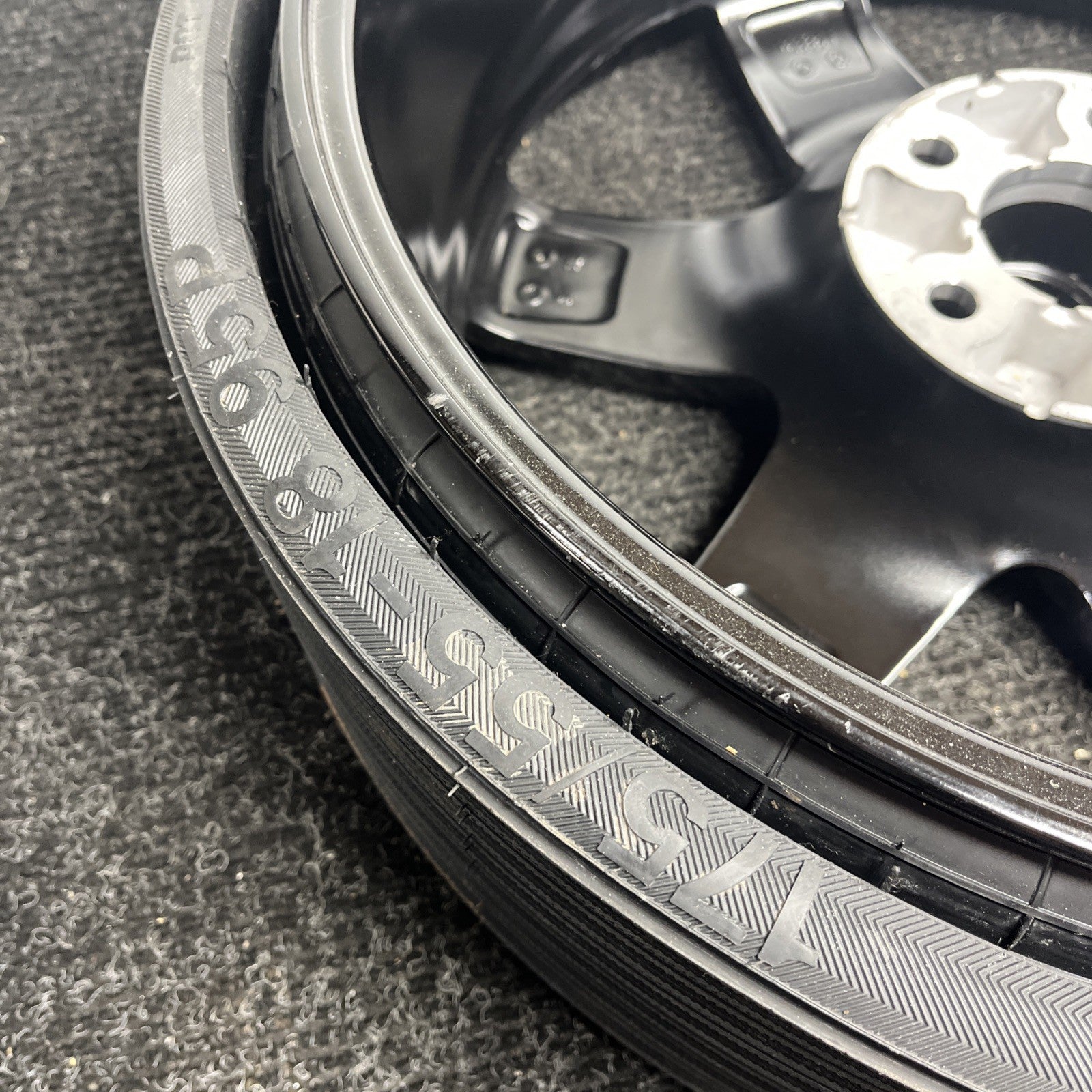 ☑️ 14-17 Maserati Ghibli Emergency Spare Tire Compact Wheel Donut Rim OEM