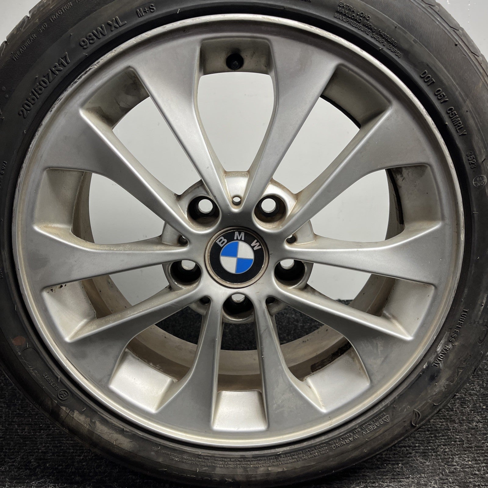 ☑️ Bmw 325I Oem Rim Factory Wheel 17" X 7" 10 Spoke Scuffs 6757042