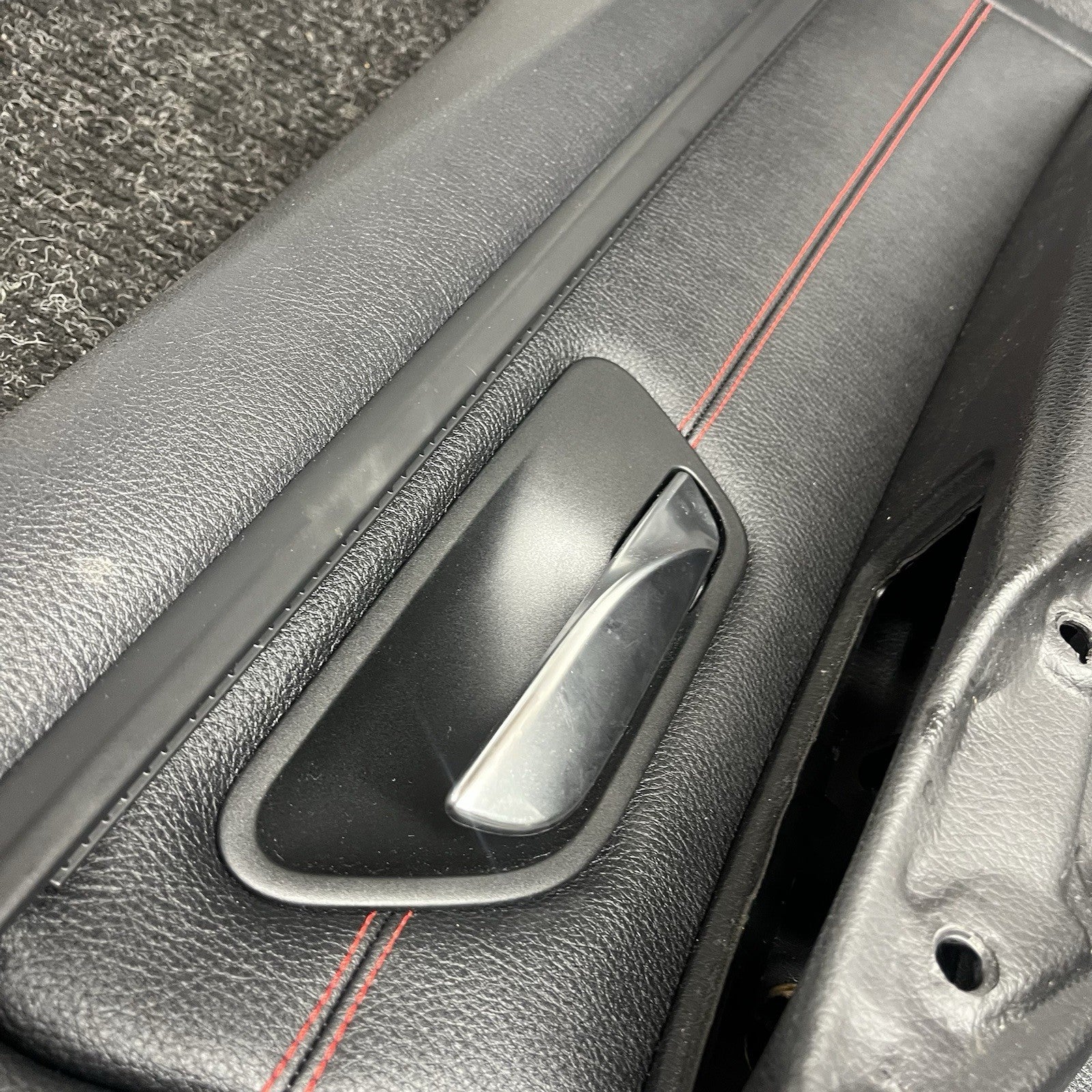 ☑️ BMW 2012-2018 F30 FRONT AND REAR DOOR PANEL CARD STITCHED BLACK SET OEM