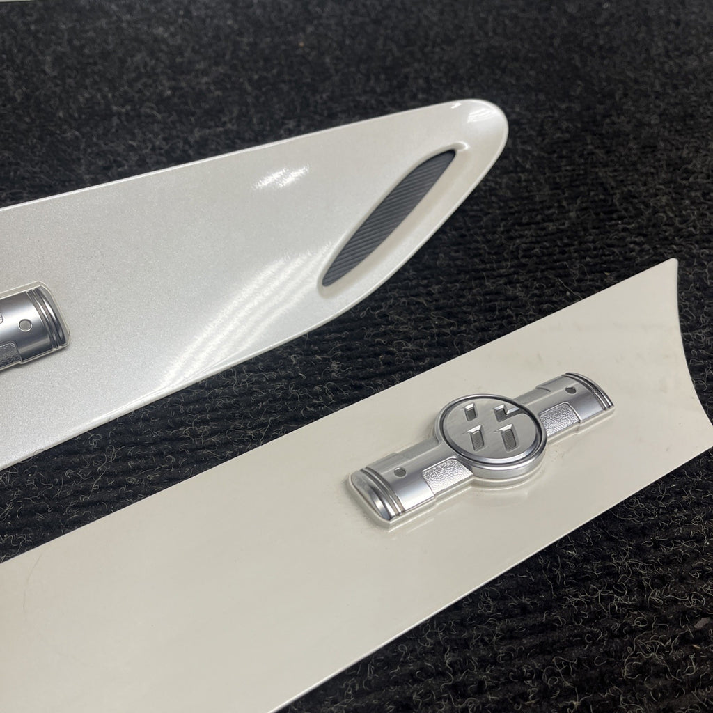 ☑️ 2013-2016 Scion FRS Subaru BRZ 86 OEM Fender Garnish Trim Set Gray Grey