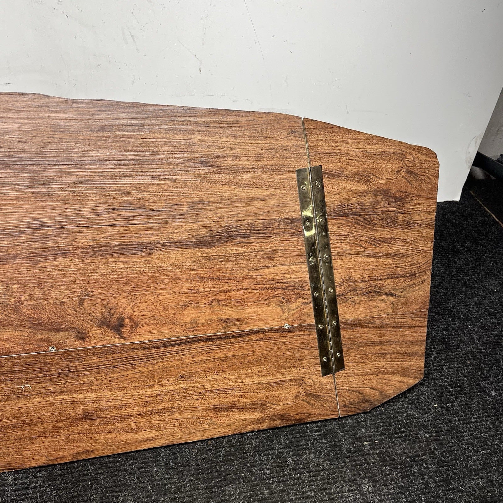 ☑️ 15-21 Subaru WRX STI Custom Wood Fold Rear Trunk Floor Cargo Liner Cover