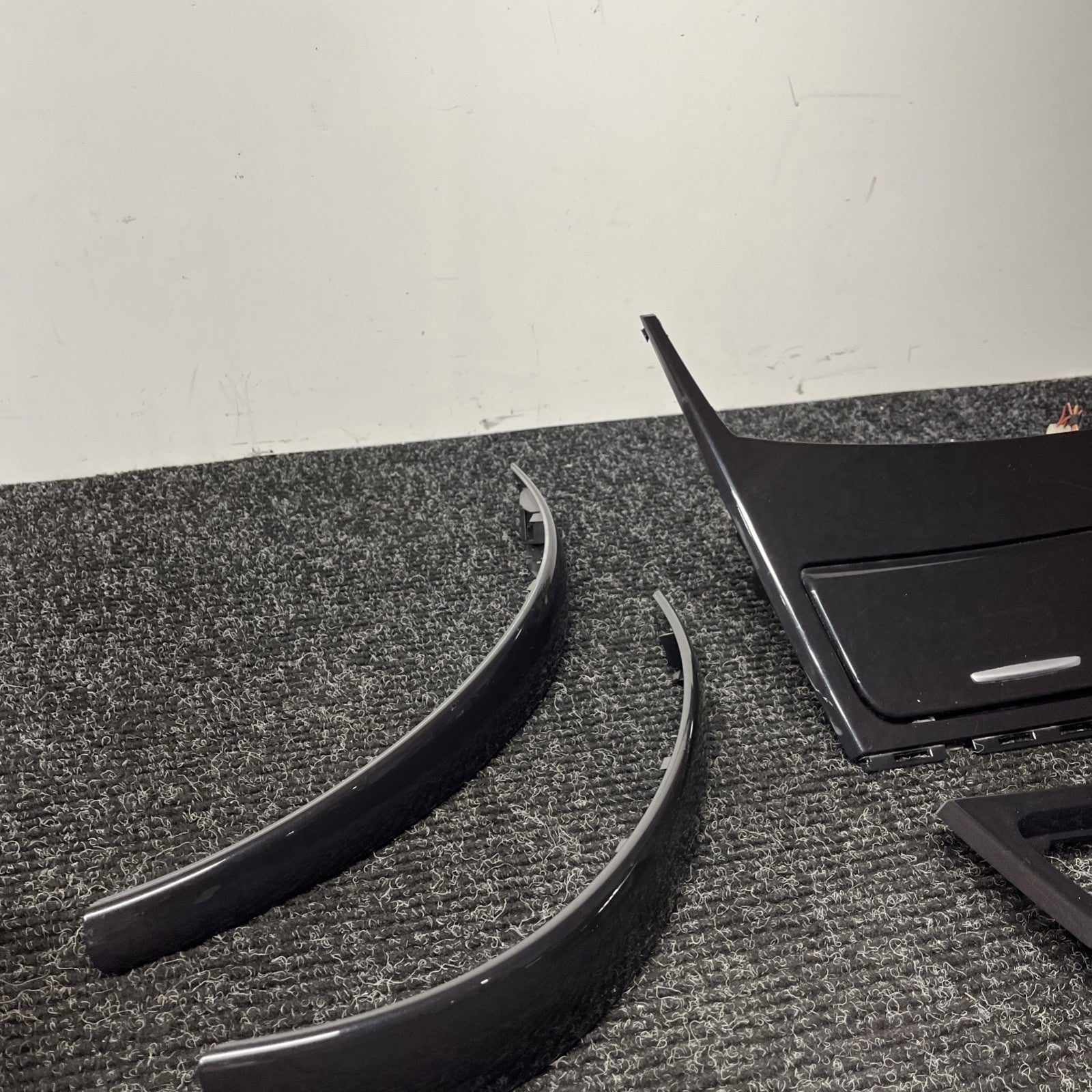 ☑️ 08-13 OEM BMW E82 E88 135 128 Gloss Black Dash Door Interior Trim SET
