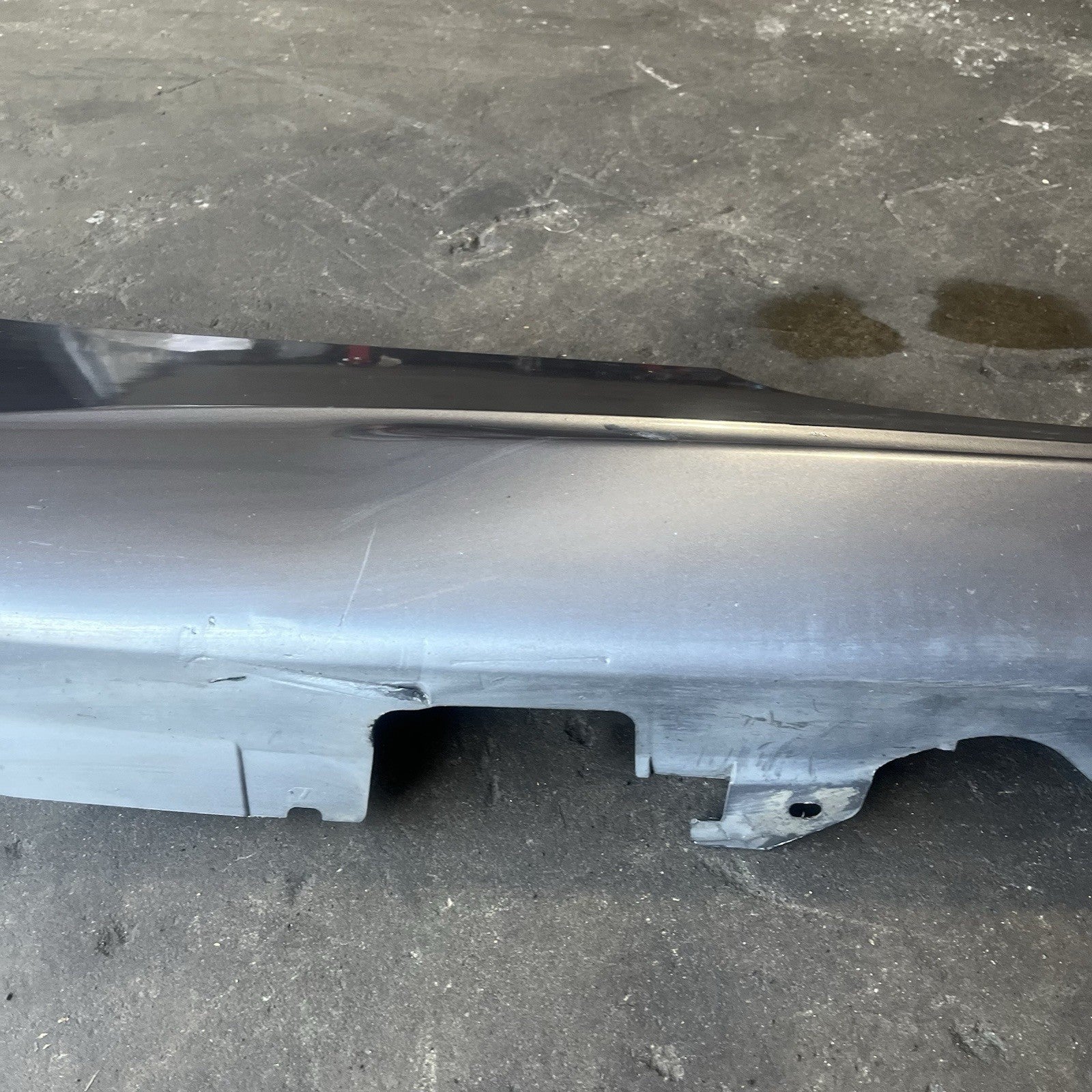 ☑️ 07-13 OEM BMW E92 E93 M3 Right Passenger Side Skirt Rocker Panel Space Gray
