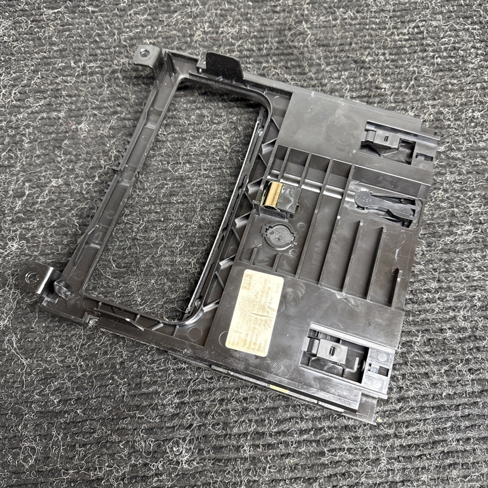 ☑️2012 AUDI A7 C7 4G8 FRONT CENTER CONSOLE STORAGE COMPARTMENT TRAY (WOOD GRAIN)