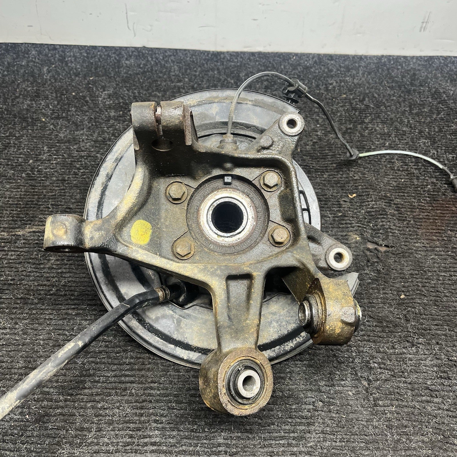 ☑️ 2015-2021 SUBARU WRX AWD REAR RIGHT SIDE SPINDLE KNUCKLE & WHEEL HUB OEM