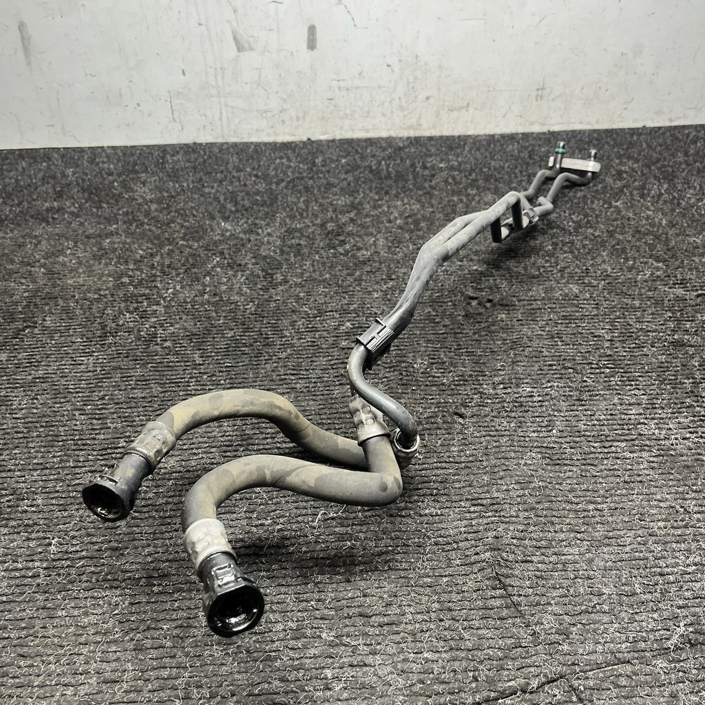 ☑️ BMW E90 E92 E91 328i N52 Automatic Transmission Oil Cooler Lines RWD OEM