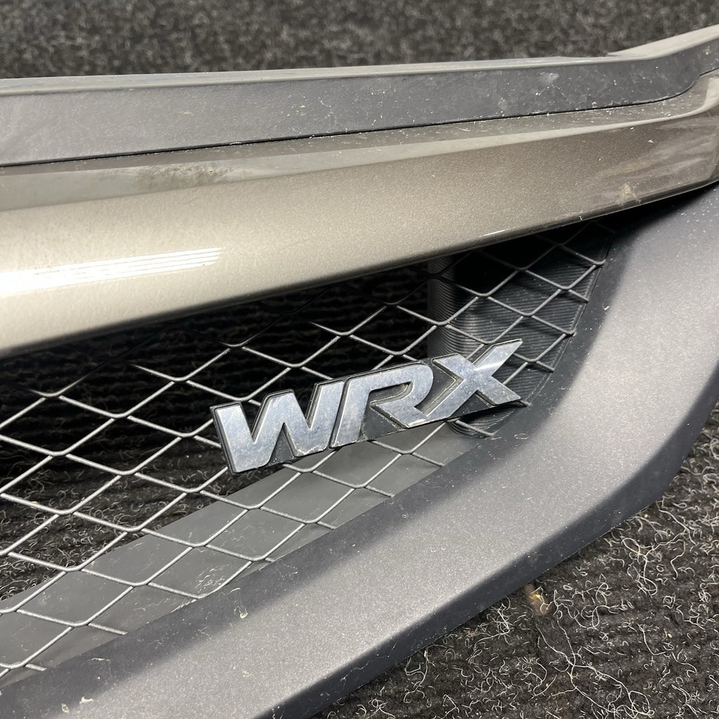 ☑️ OEM 2008-2012 Subaru Impreza WRX Gray Sport Grille Subaru Logo