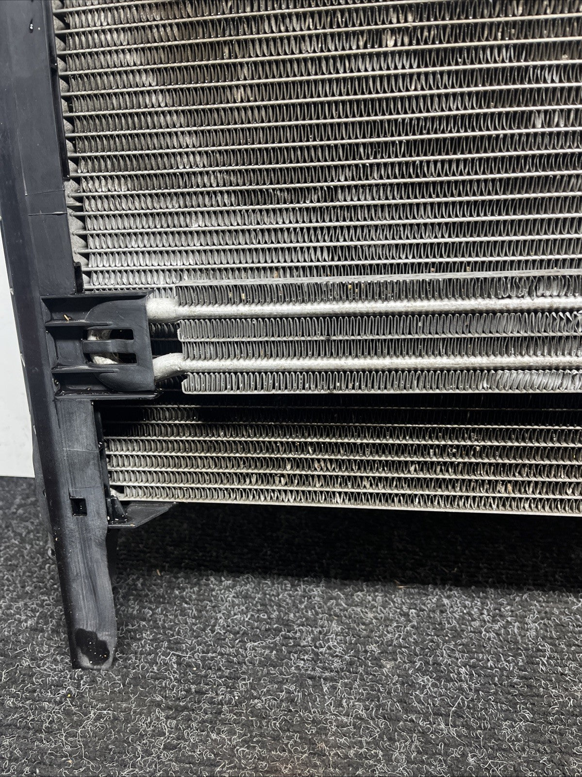 ☑️ 07-13 BMW E92 N54 335i RADIATOR A/T TRANSMISSION OIL COOLER W CONDENSER OEM