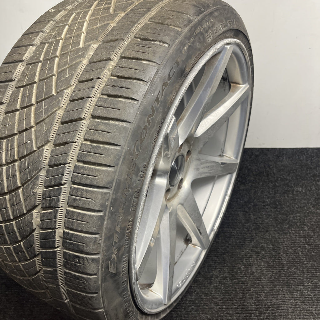 ☑️ ONE Vossen CV3 Silver Wheel W/TIRE & Cap 20x10.5 et30 5x112