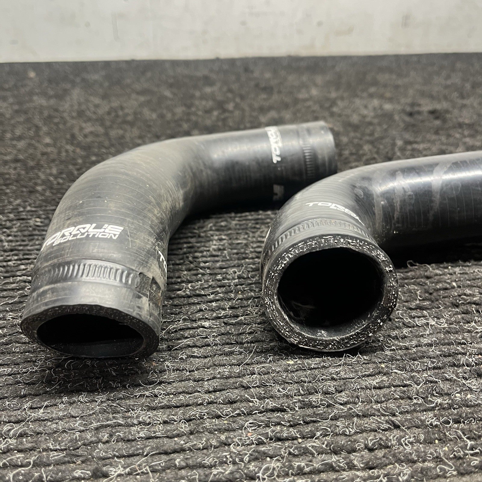 ☑️ Torque Solution Radiator Hose Kit Black Fits WRX 08-14 STI 08-21 FXT 09-13