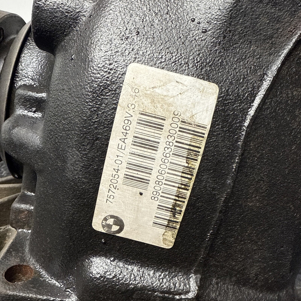 ☑️ 07-13 BMW E82 E90 E92 REAR AUTOMATIC AXLE DIFFERENTIAL CARRIER RATIO 3.46 OEM