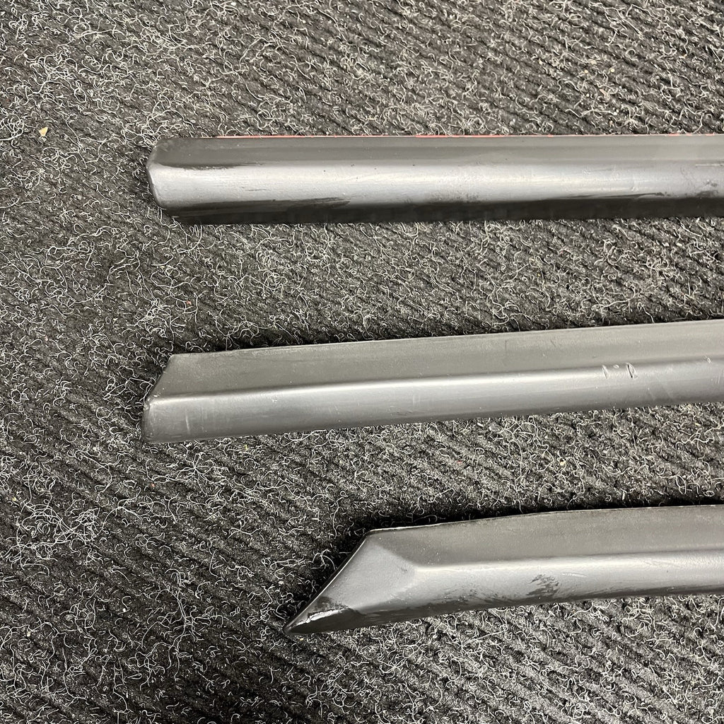 ☑️ 94-99 BMW E36 328iC COUPE VERT FENDER DOOR REAR QUARTER TRIM MOLDING SET OEM