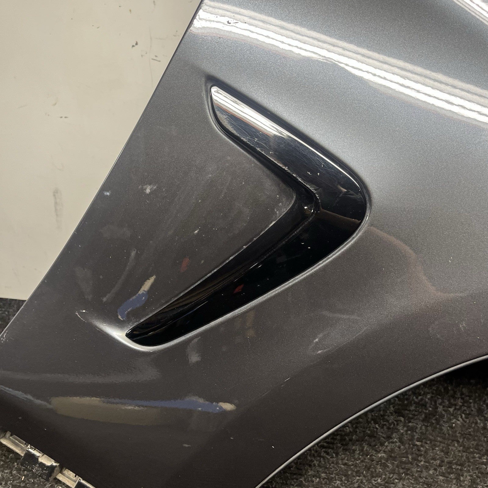 ☑️ 14-17 OEM BMW F33 F32 F36 428 430 435 Front Right Passenger Fender Panel Gray