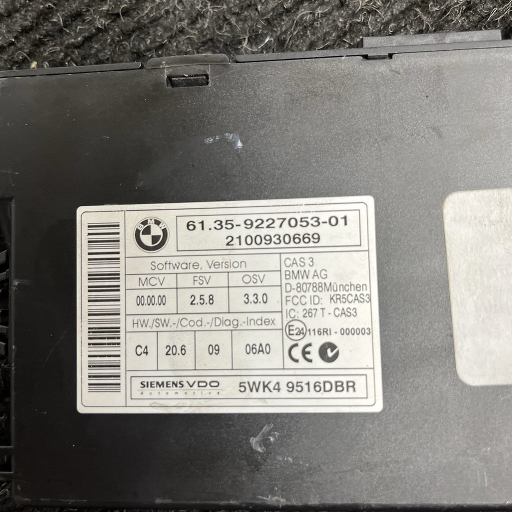 ☑️ 04-16 BMW E88 E90 E92 E60 E63 E70 128i Comfort Access Control Module CAS OEM
