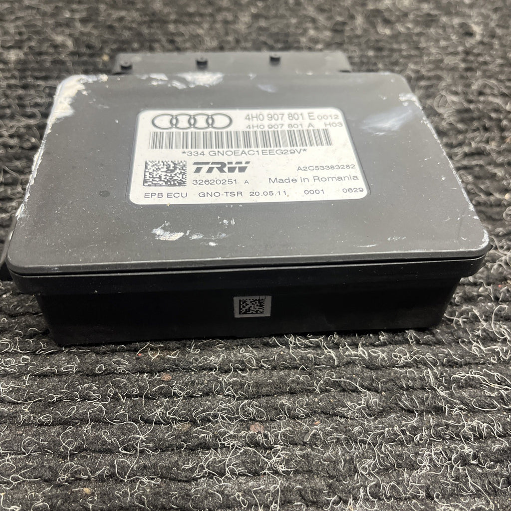 ☑️ 2012 - 2018 Audi A7 Rear Right  Parking Brake Control Module 4H0907801 OEM