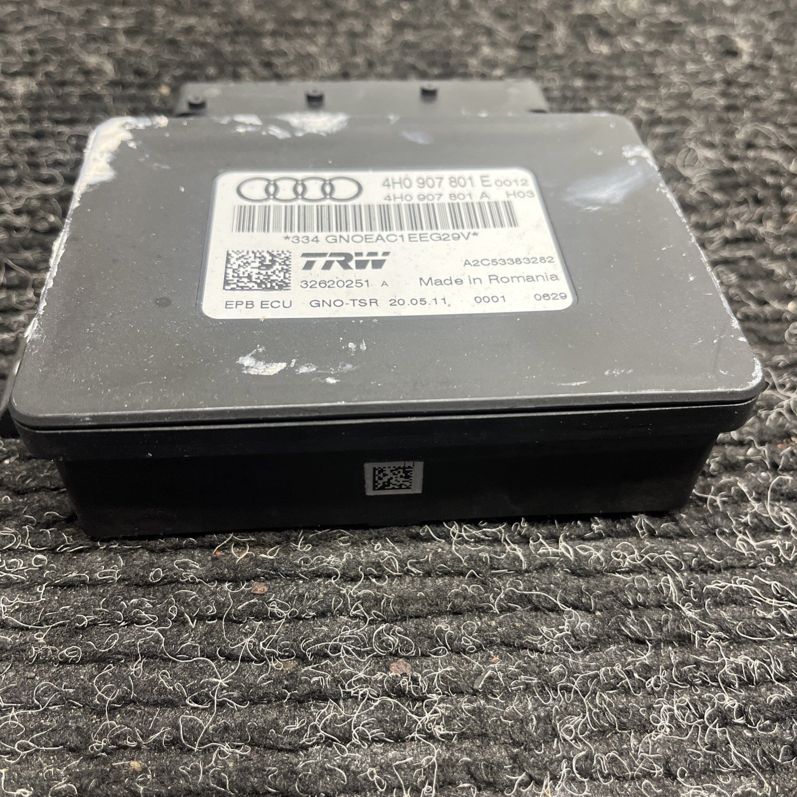 ☑️ 2012 - 2018 Audi A7 Rear Right  Parking Brake Control Module 4H0907801 OEM