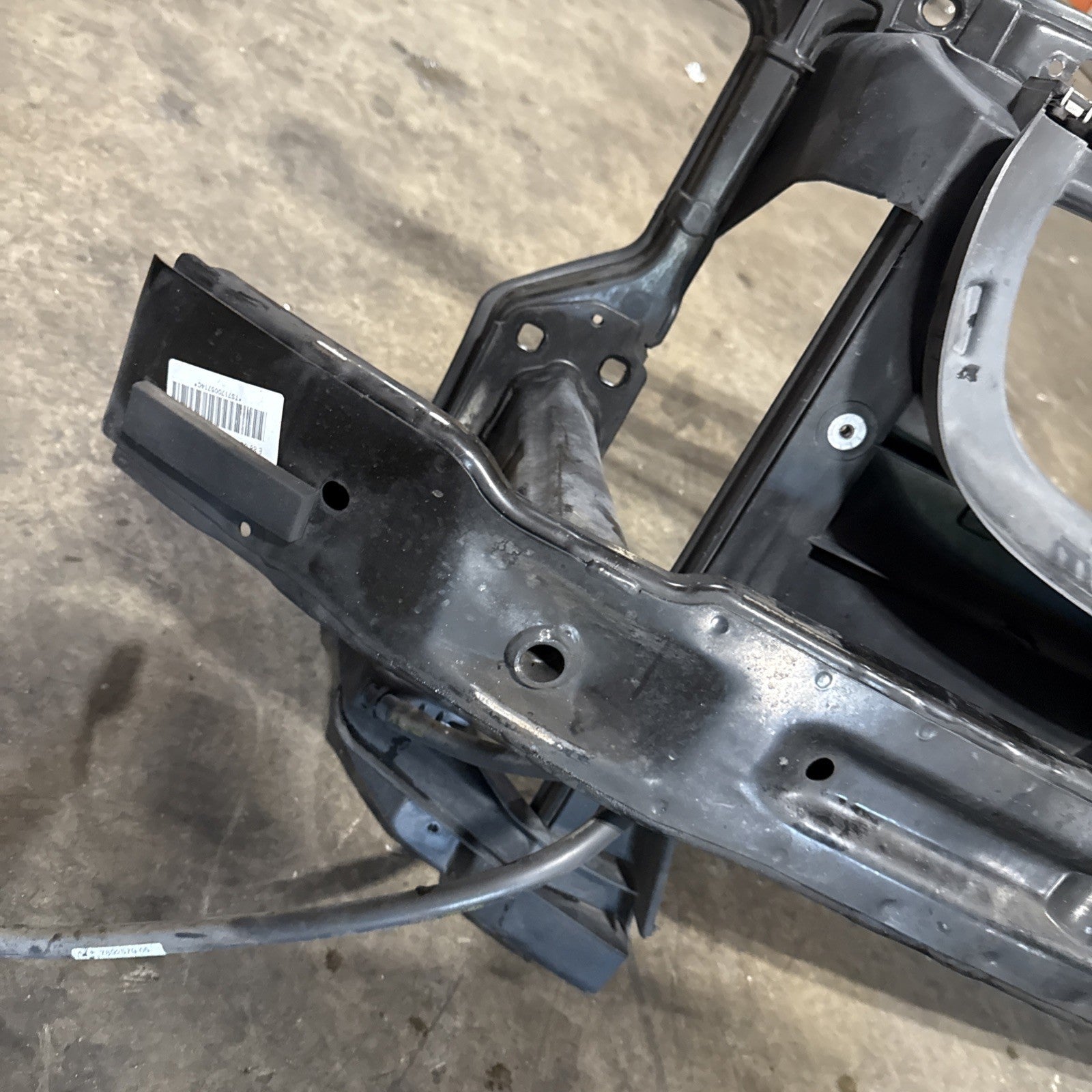 ☑️ Front Core Radiator Support OEM BMW E82 E88 135i 128i W/ REINFORCEMENT BAR