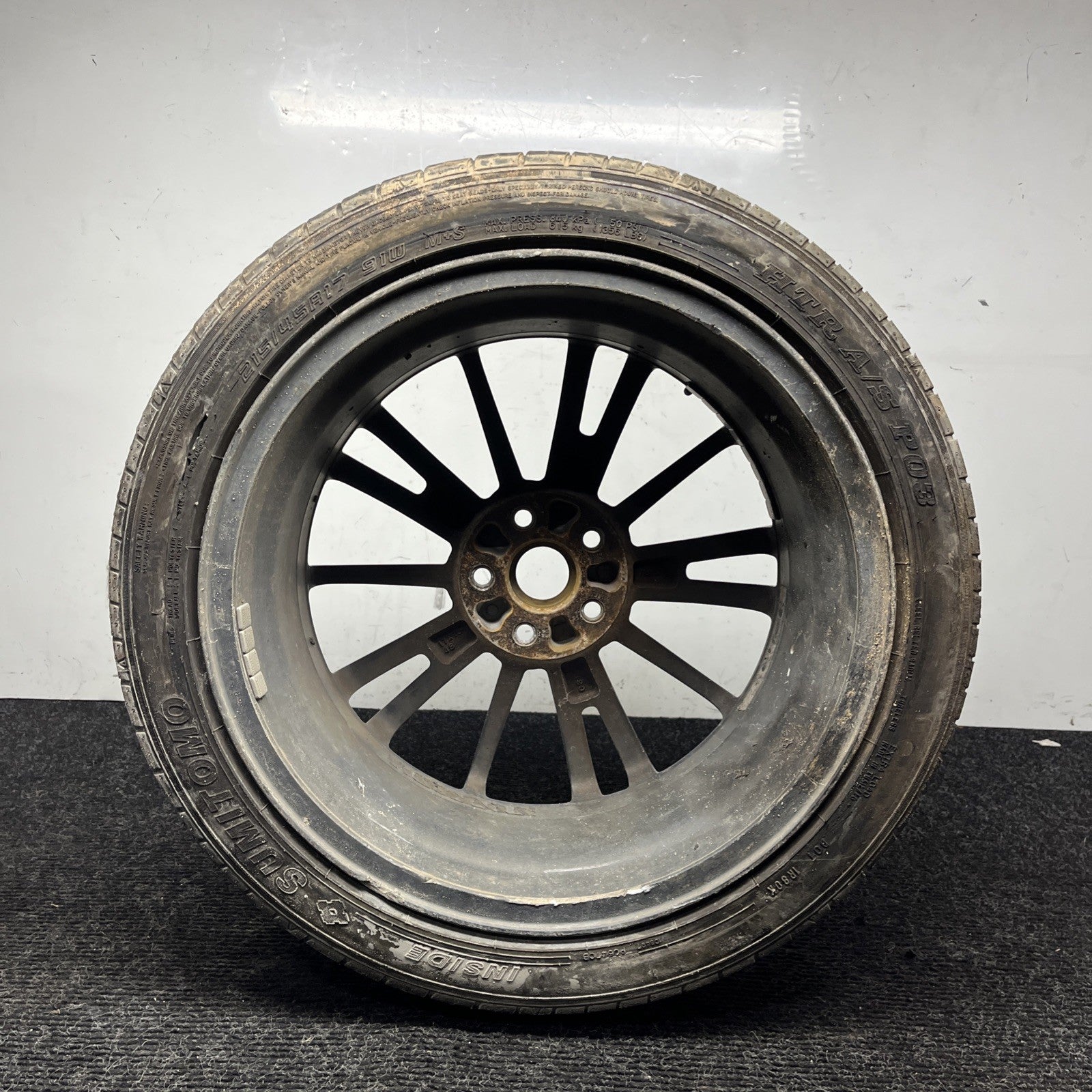 ☑️ 2013-2016 Scion FRS  17” Factory Rim 17x7 BLACK W/CHROME OEM 28111CA010