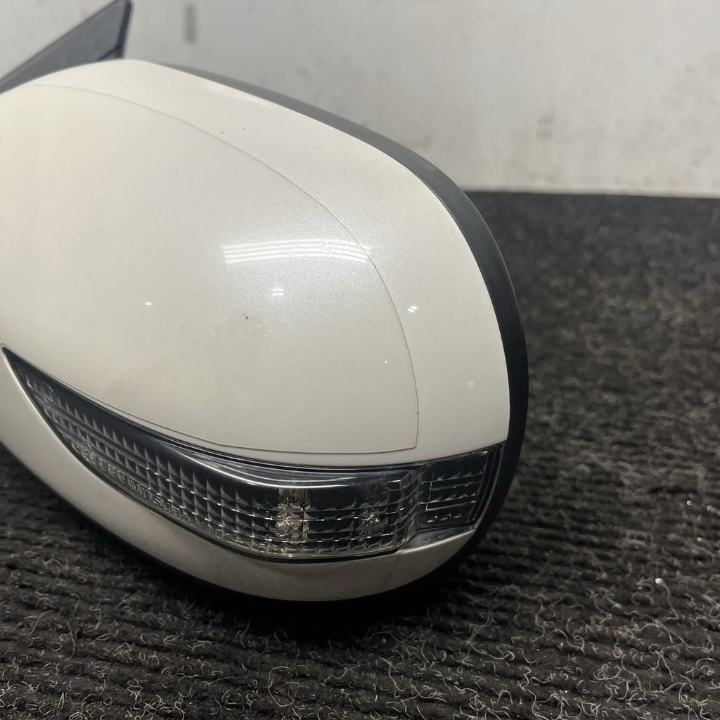 ☑️ 2008-2014 Subaru WRX STI LH Left Driver Door Mirror DGM White OEM