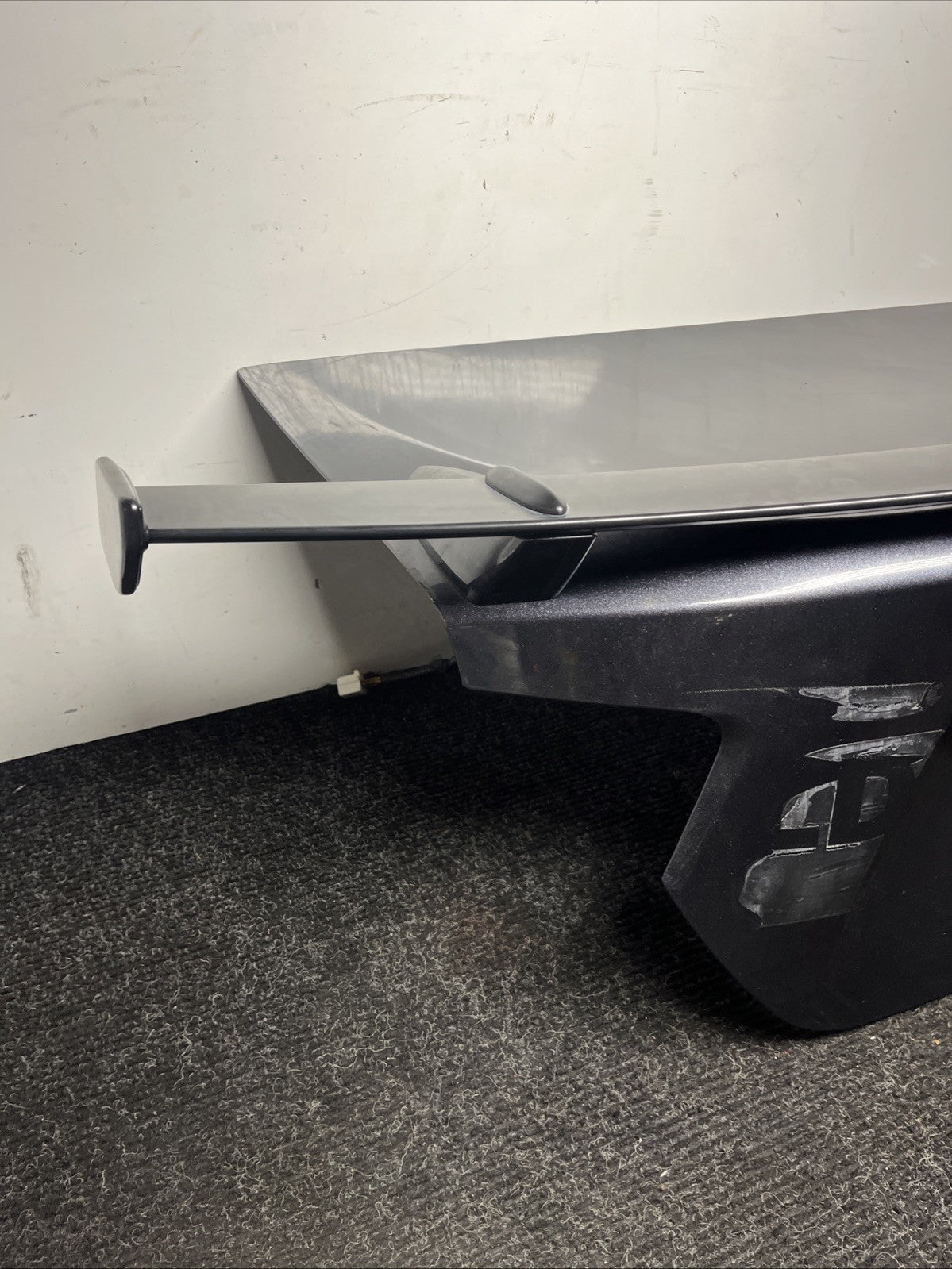 ☑️ 13-16 SUBARU BRZ REAR TRUNK LID DECK ASSEMBLY W/ SPOILER & CAMERA GRAY OEM