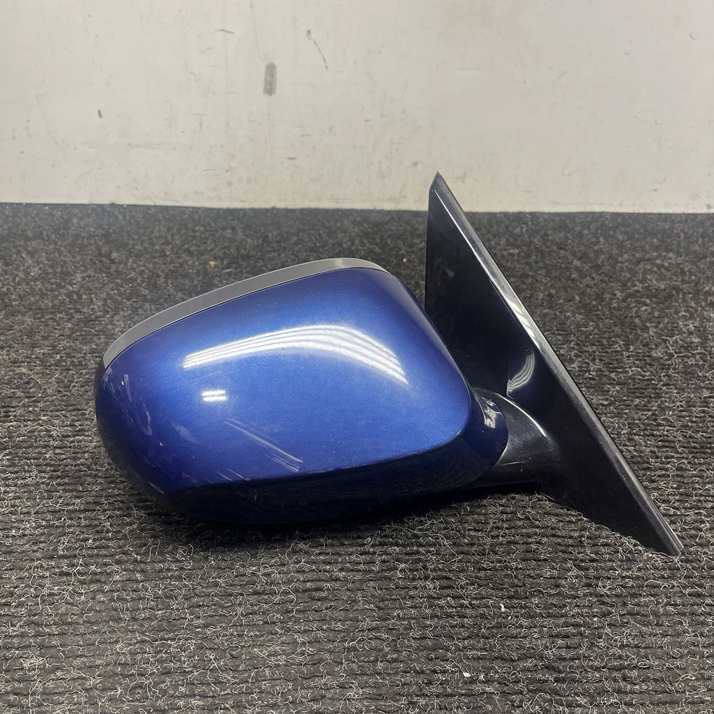 ☑️ 11-13 BMW E82 E88 OEM PASSENGER RIGHT SIDE DOOR POWER FOLD MIRROR BLUE