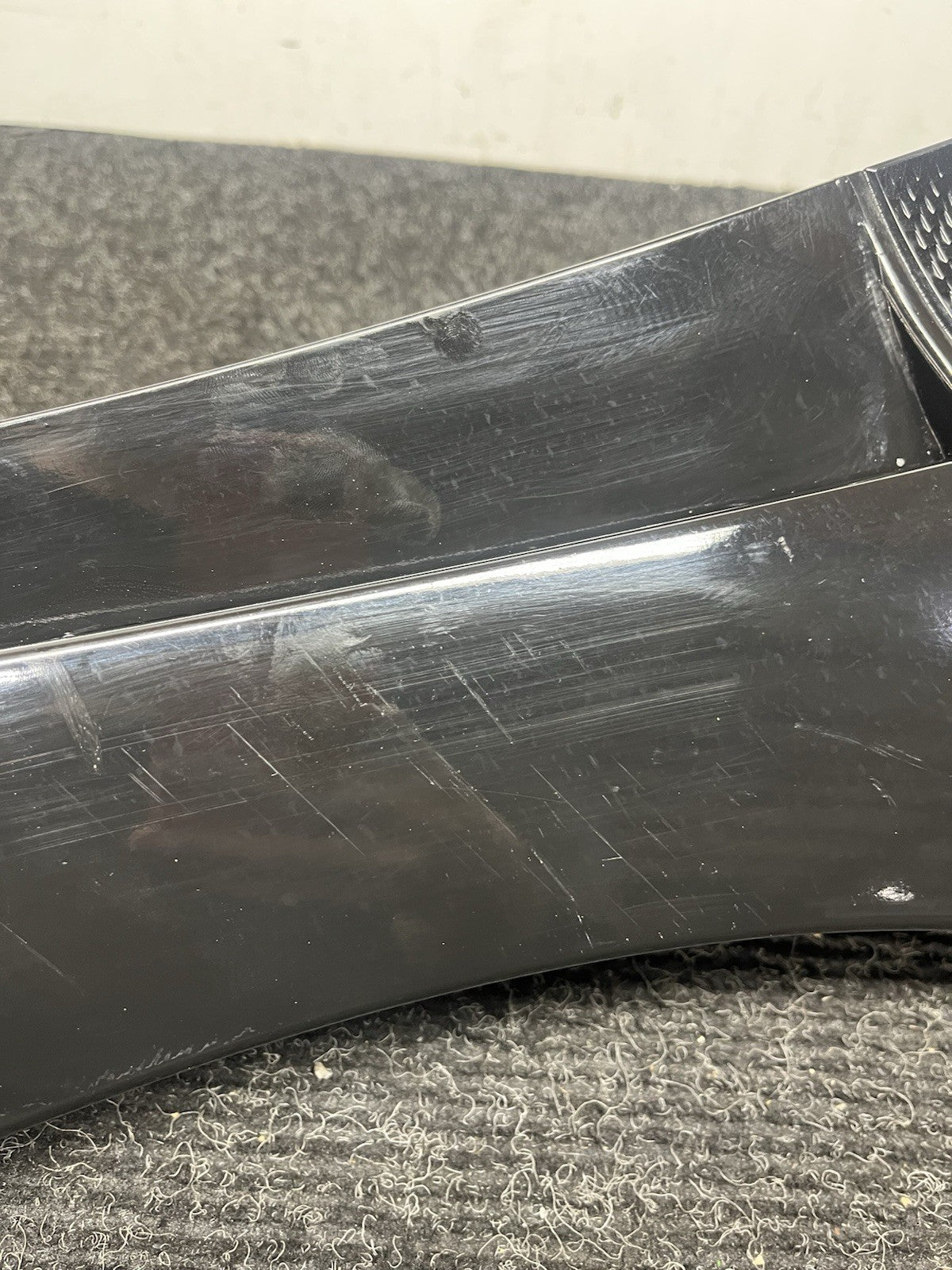 ☑️ 2015 2021 SUBARU WRX STI FRONT RIGHT FENDER MOLDING GARNISH OEM BLACK