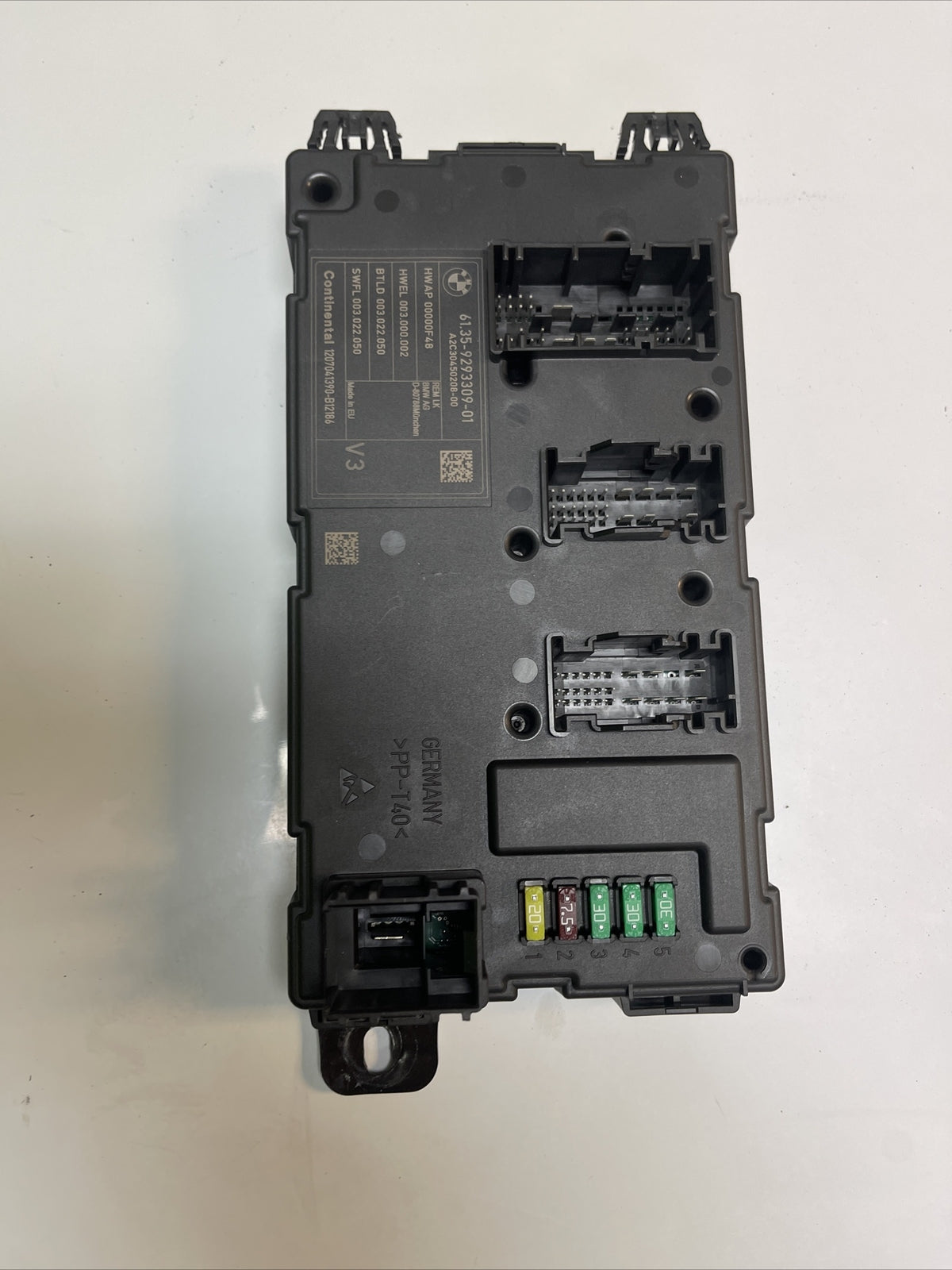 13-17 BMW F30 REAR BODY CONTROL MODULE 328 BCM 14 15 16 OEM